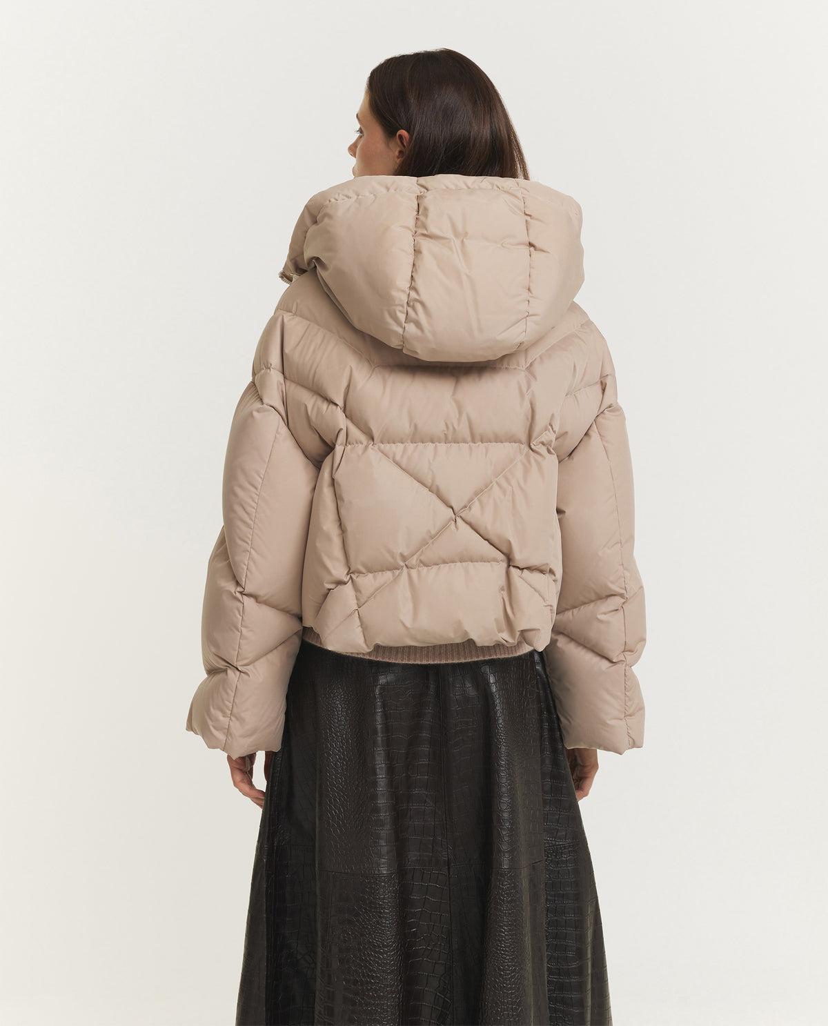 Crop Iconic Milano Puffer