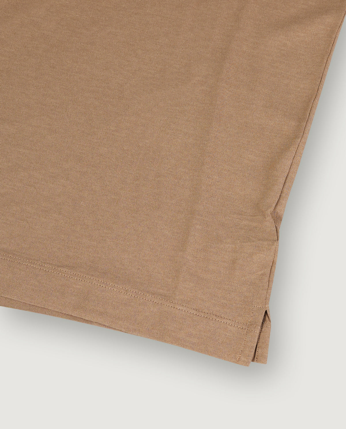 Ice Cotton Polo - Lichtbruin