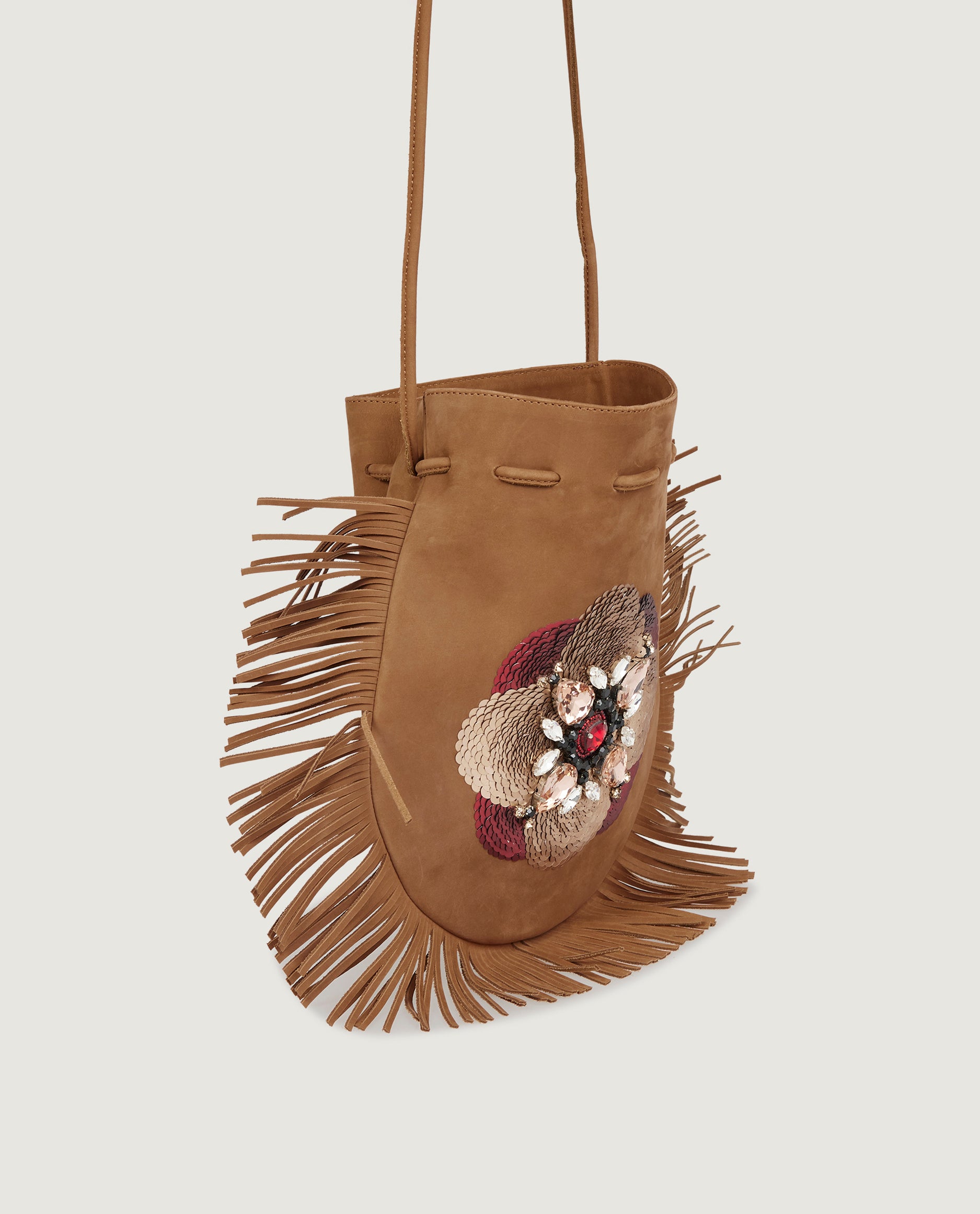 Big Embroidered Power Pouch