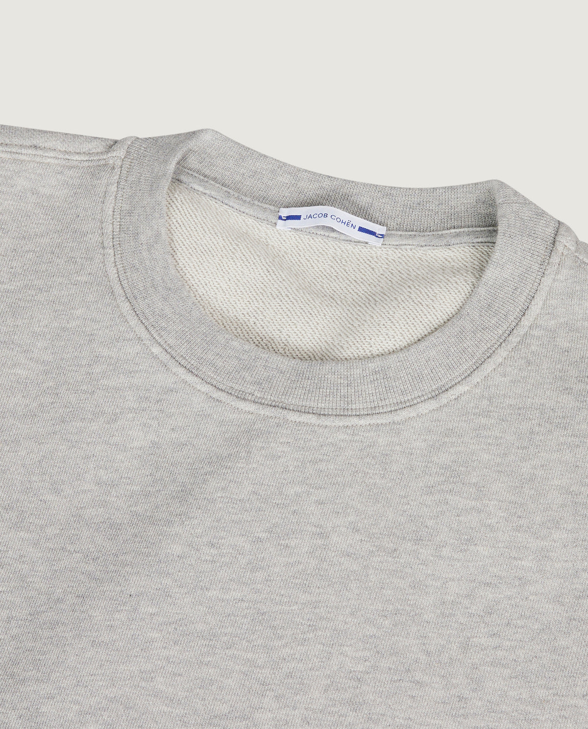 Katoenen Sweater - Lichtgrijs