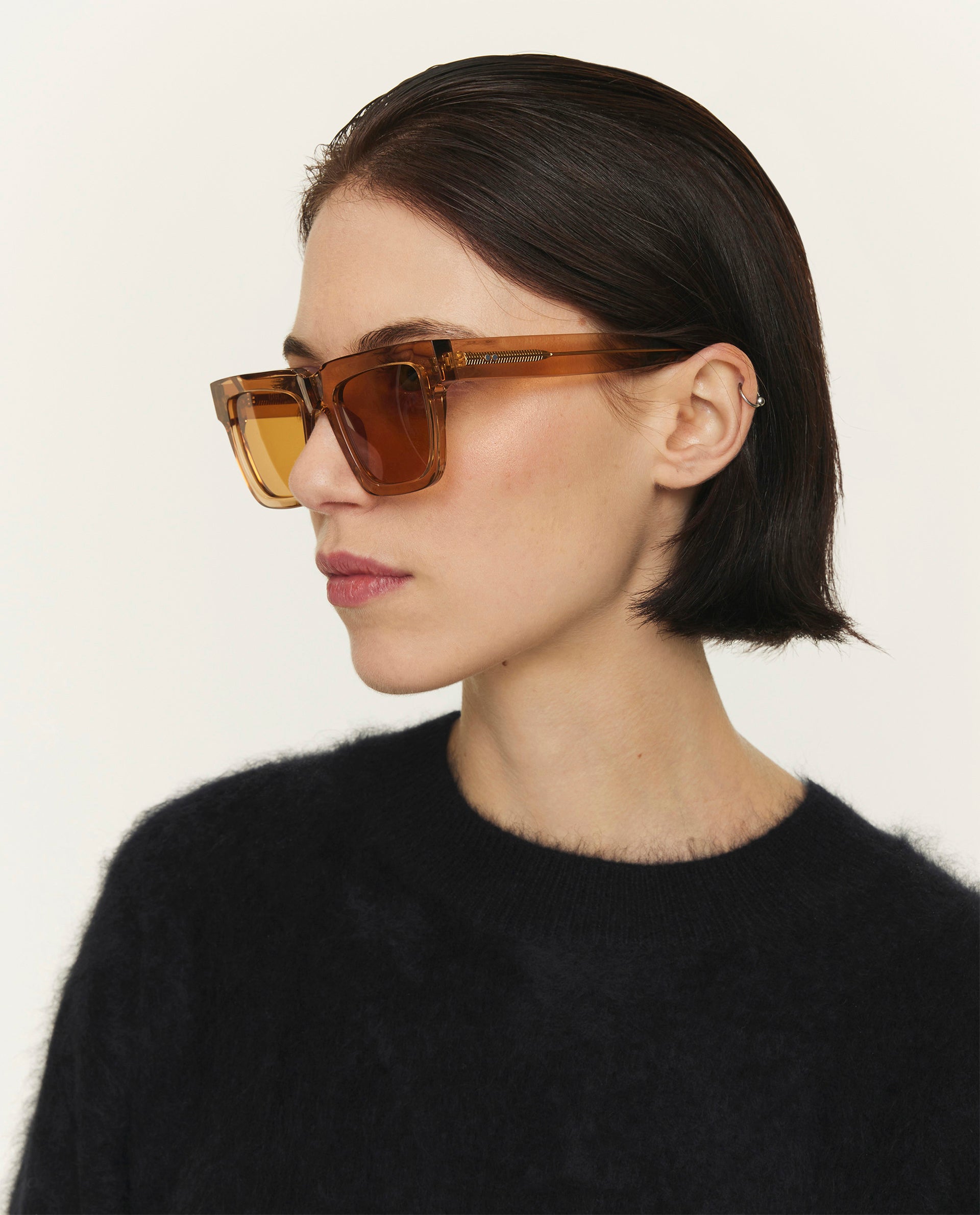 Squared Jamie Zonnebril - Bruin