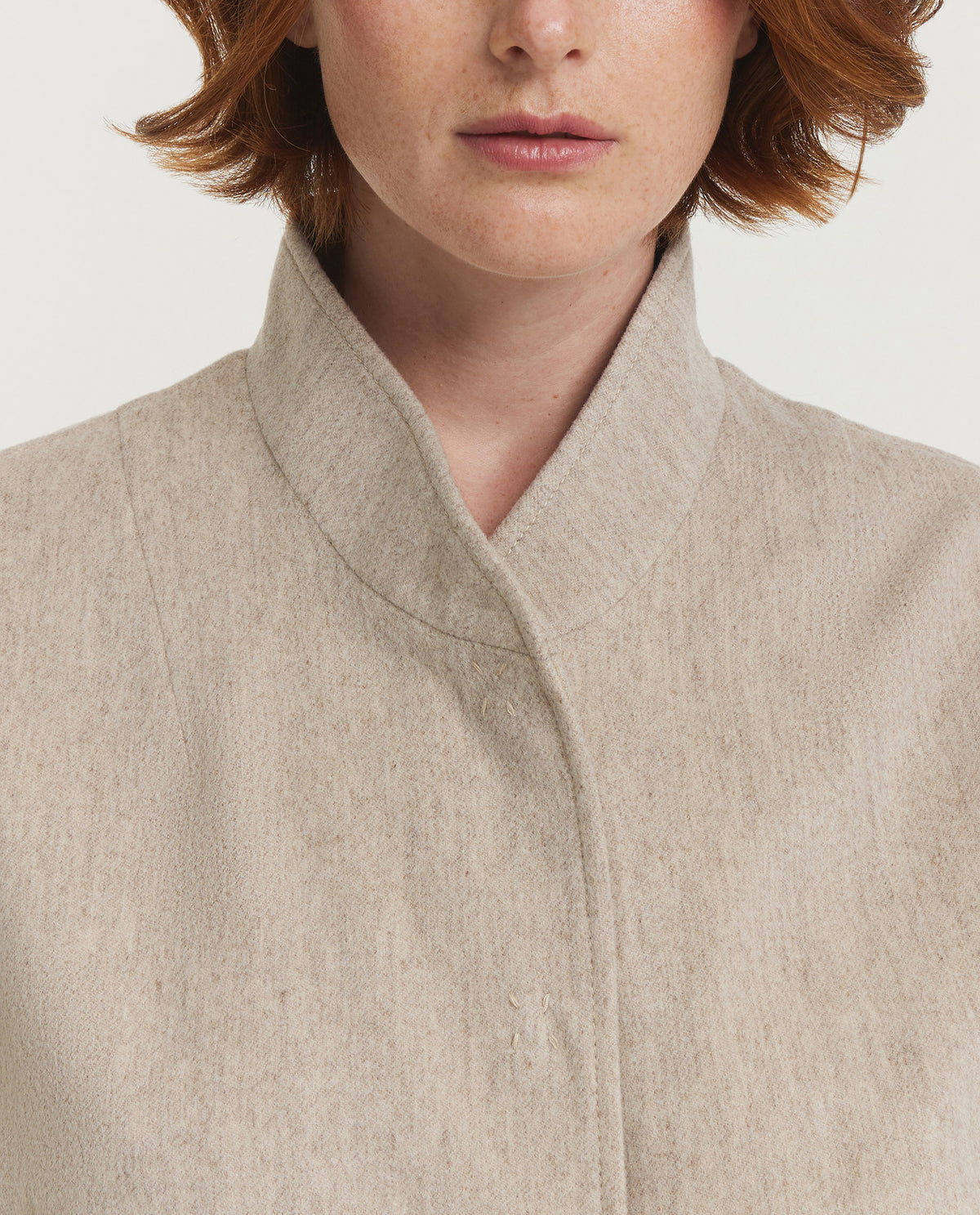 Wool Blend Bomber Jacket