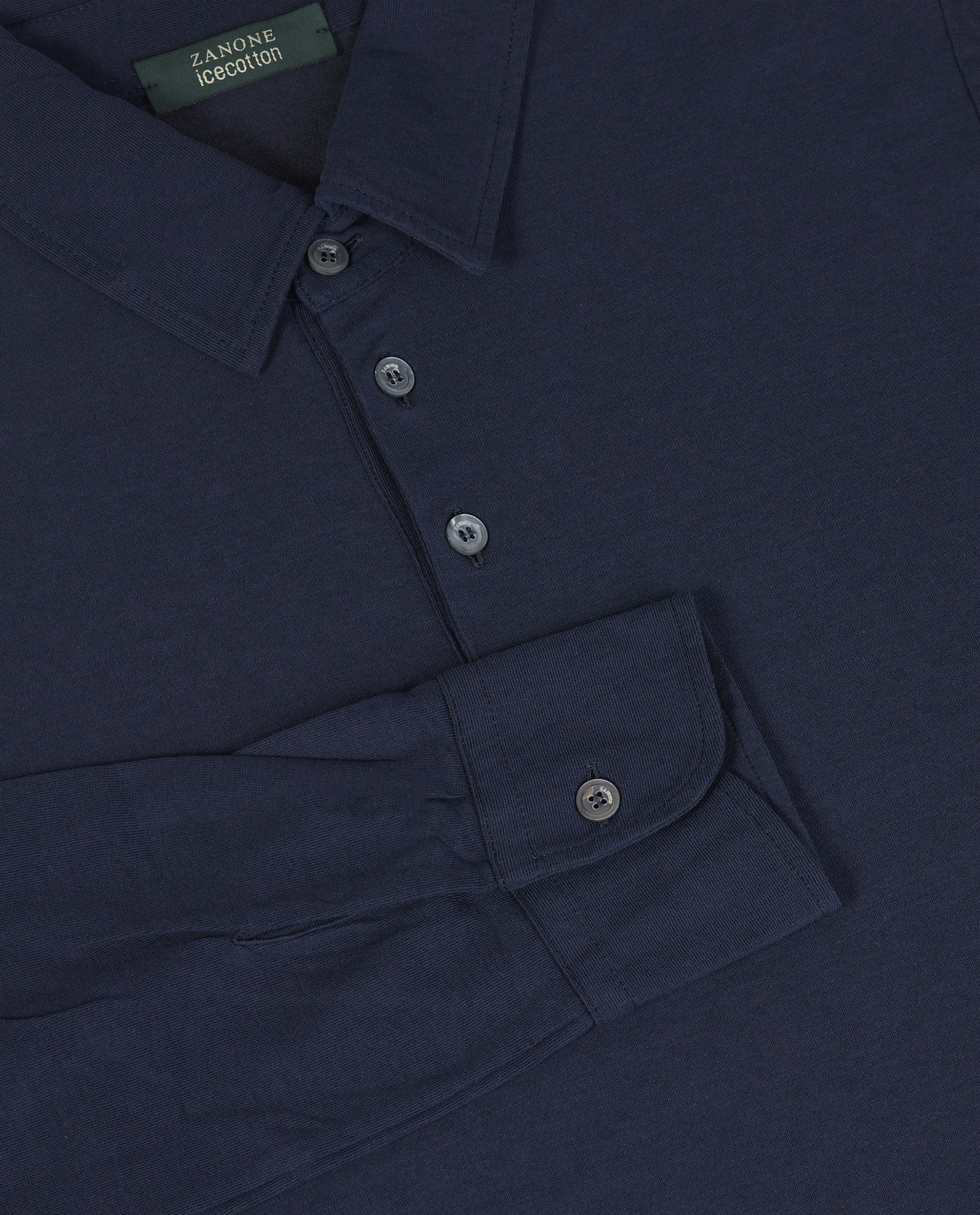 Ice Cotton Polo - Blauw