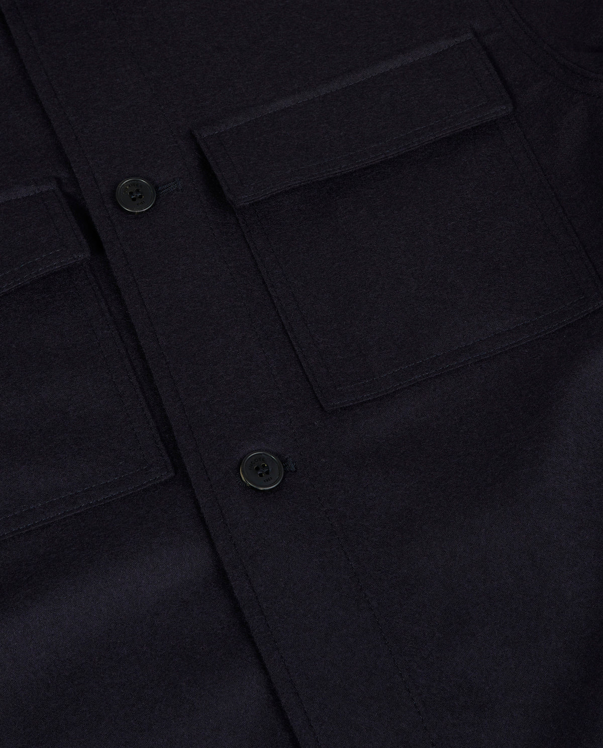 Flannel Overshirt - Donkerblauw