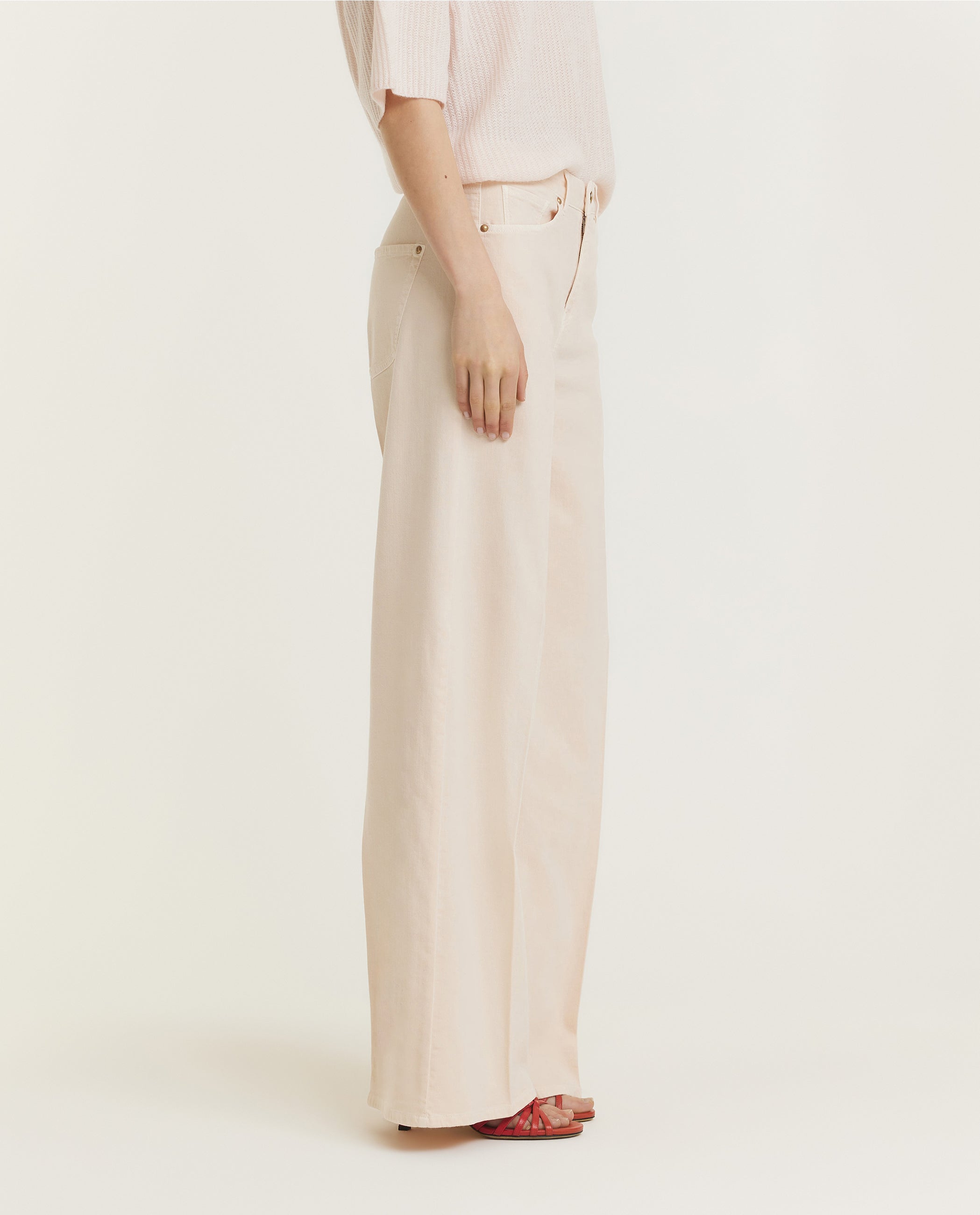 Wide Cotton Trousers
