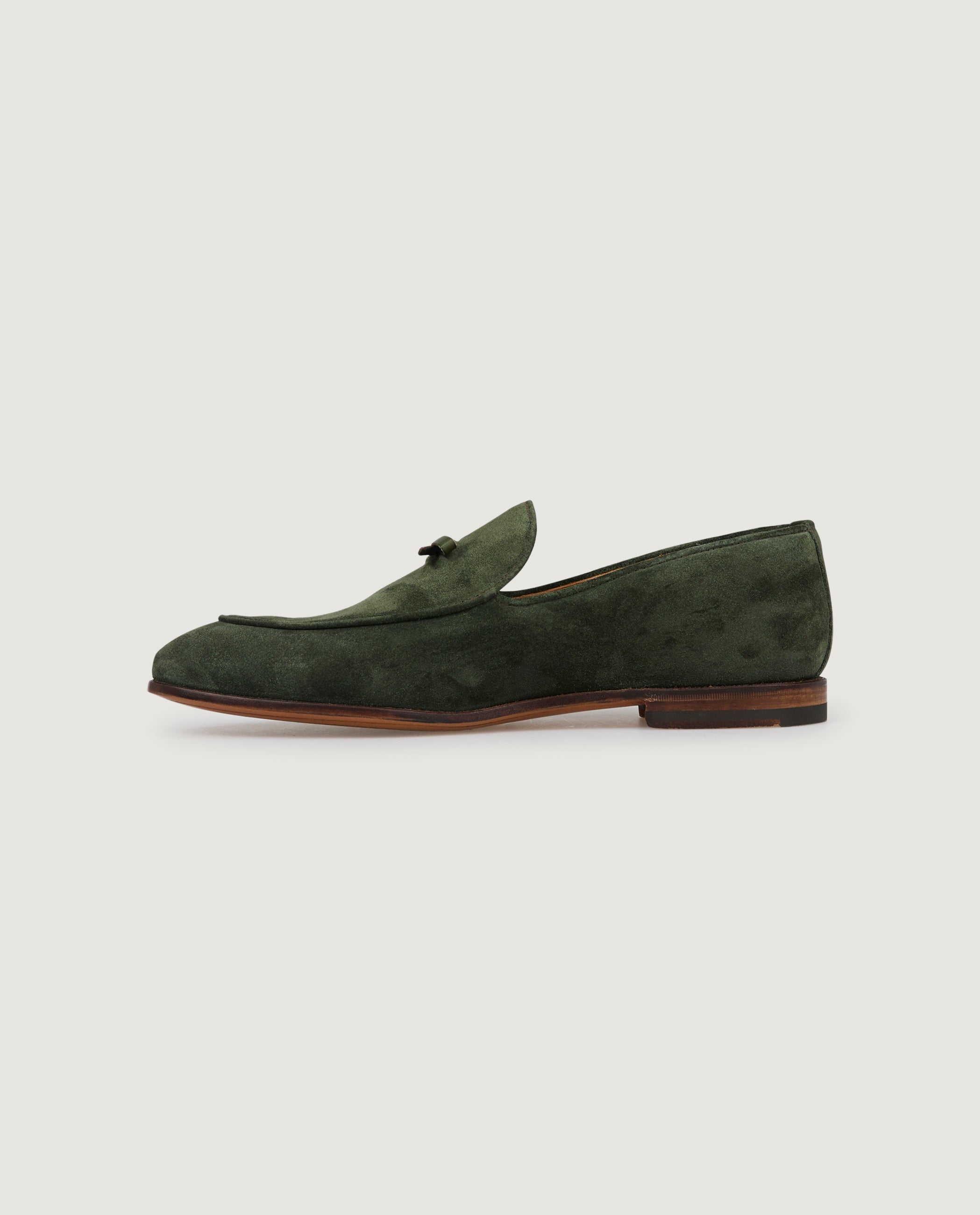Suede Belgian Loafers