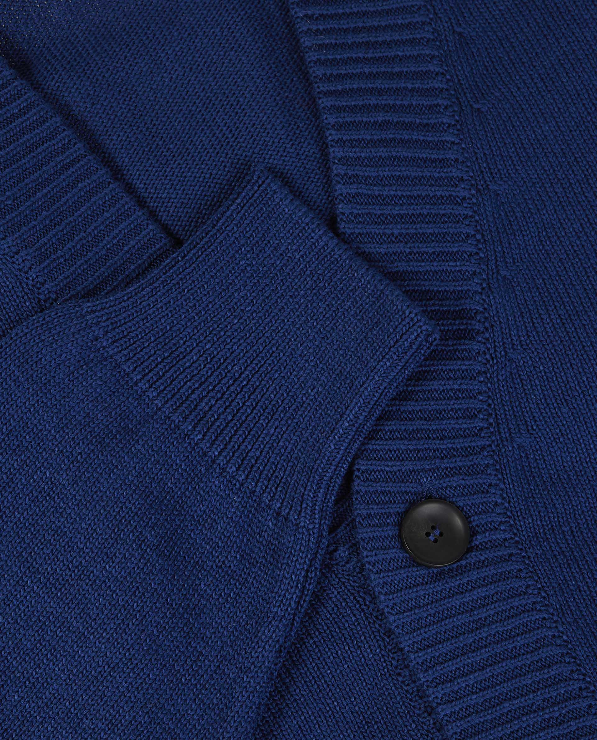 Katoenen Cardigan - Blauw