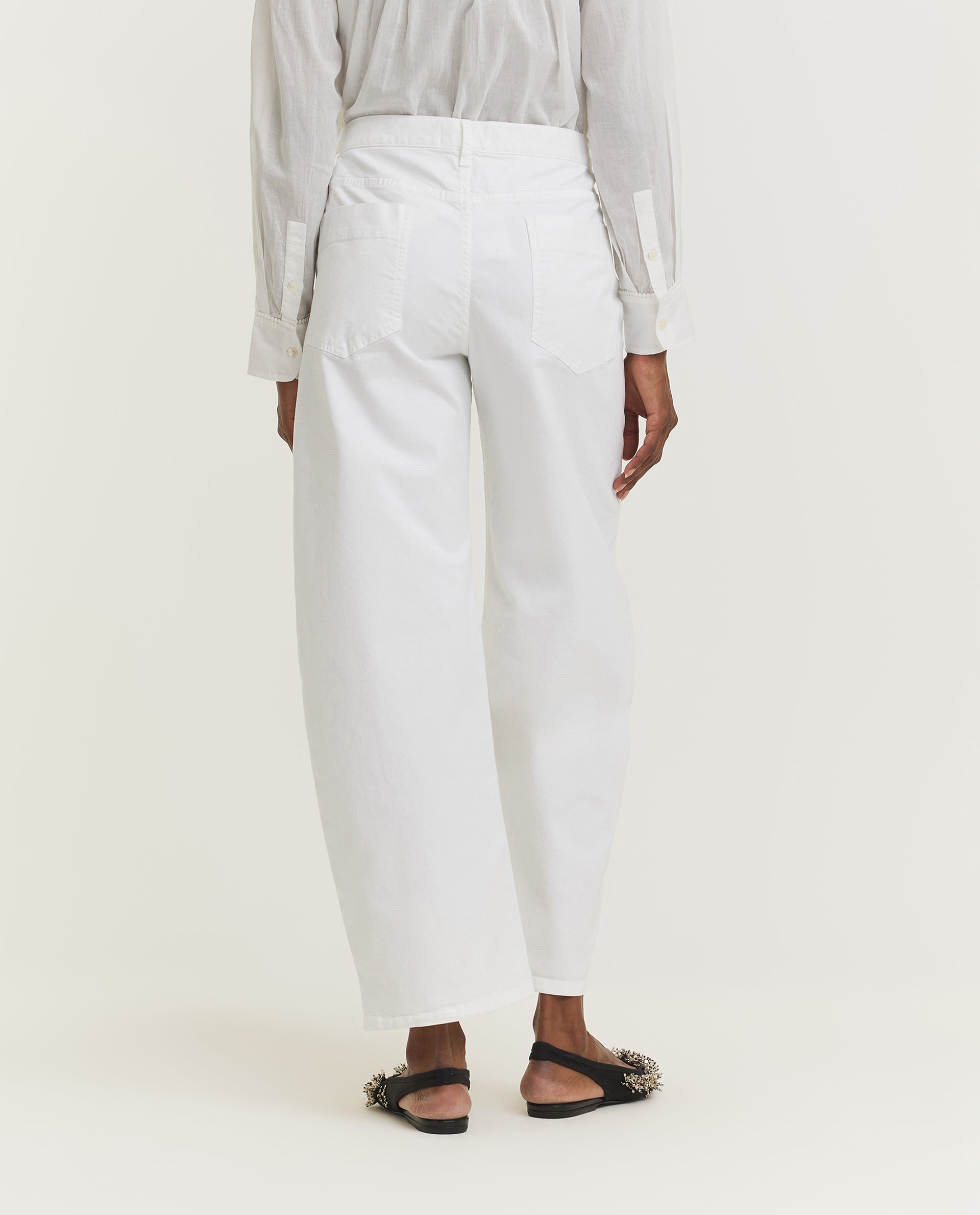 Relaxed Cotton Trousers