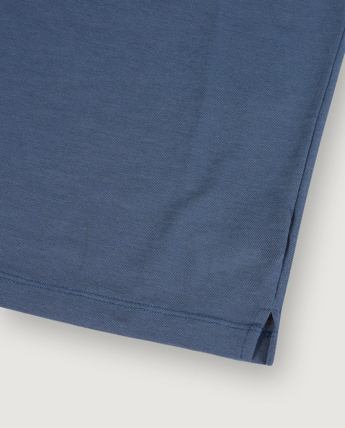Ice Cotton Pique T-Shirt - Blauw