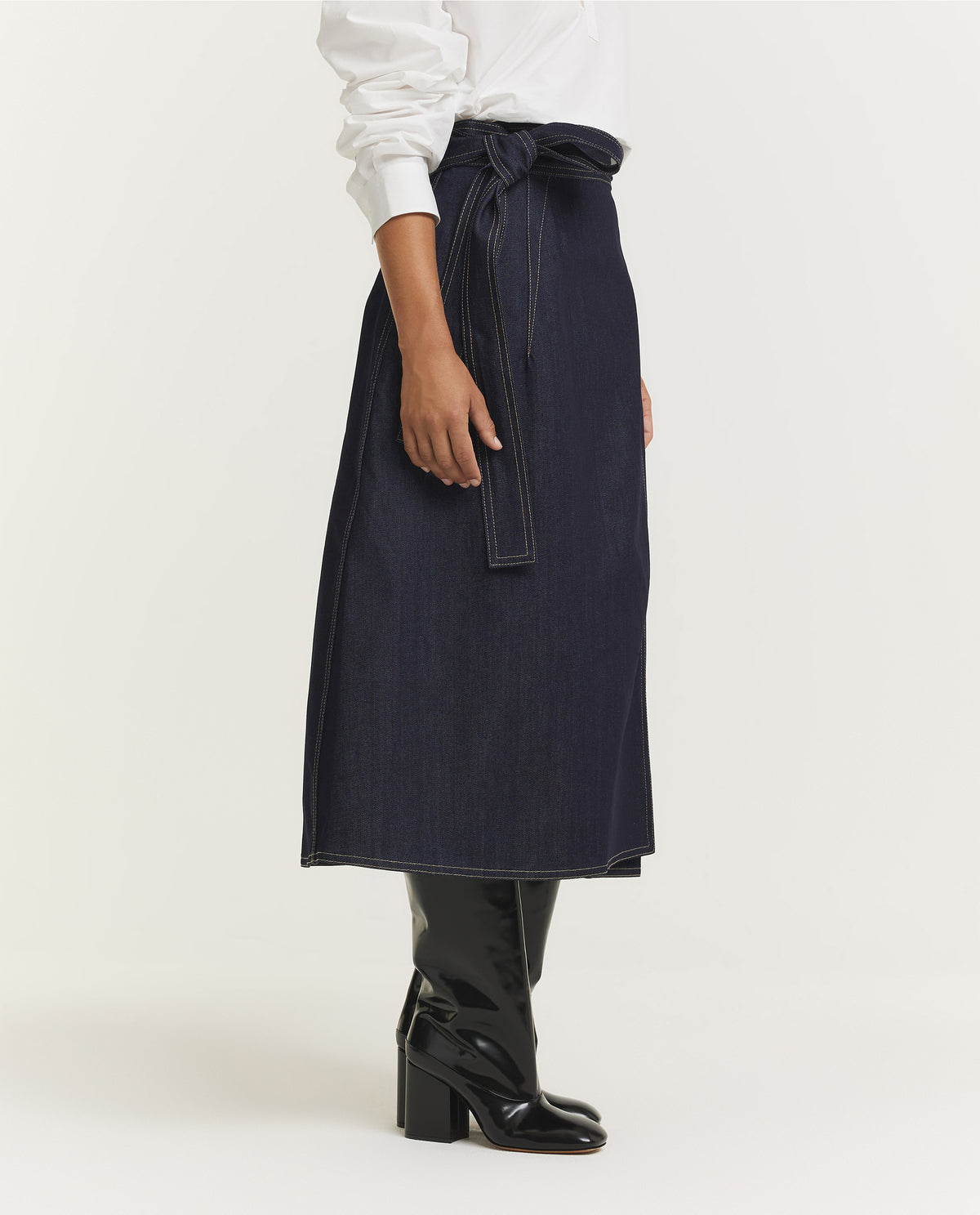 Stieglitz Djam Spijker Rok - Donkerblauw