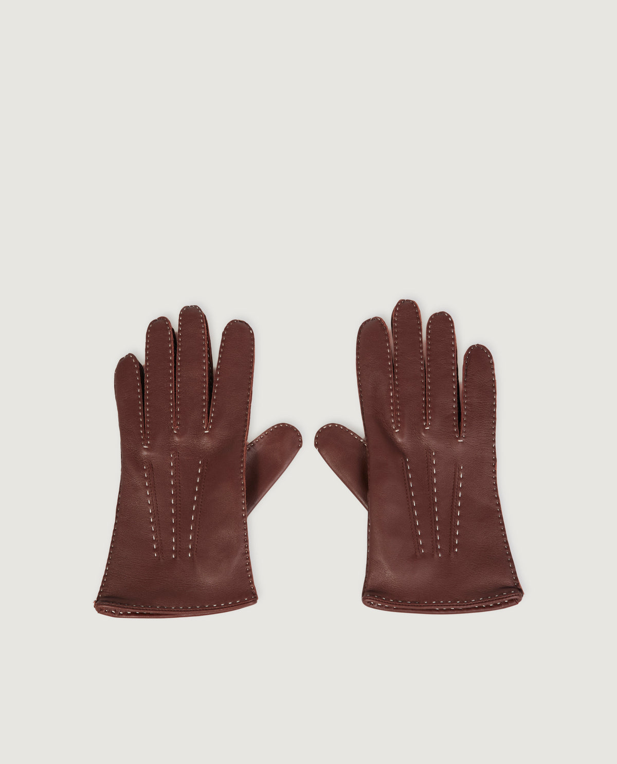 Lederen Handschoenen - Bruin