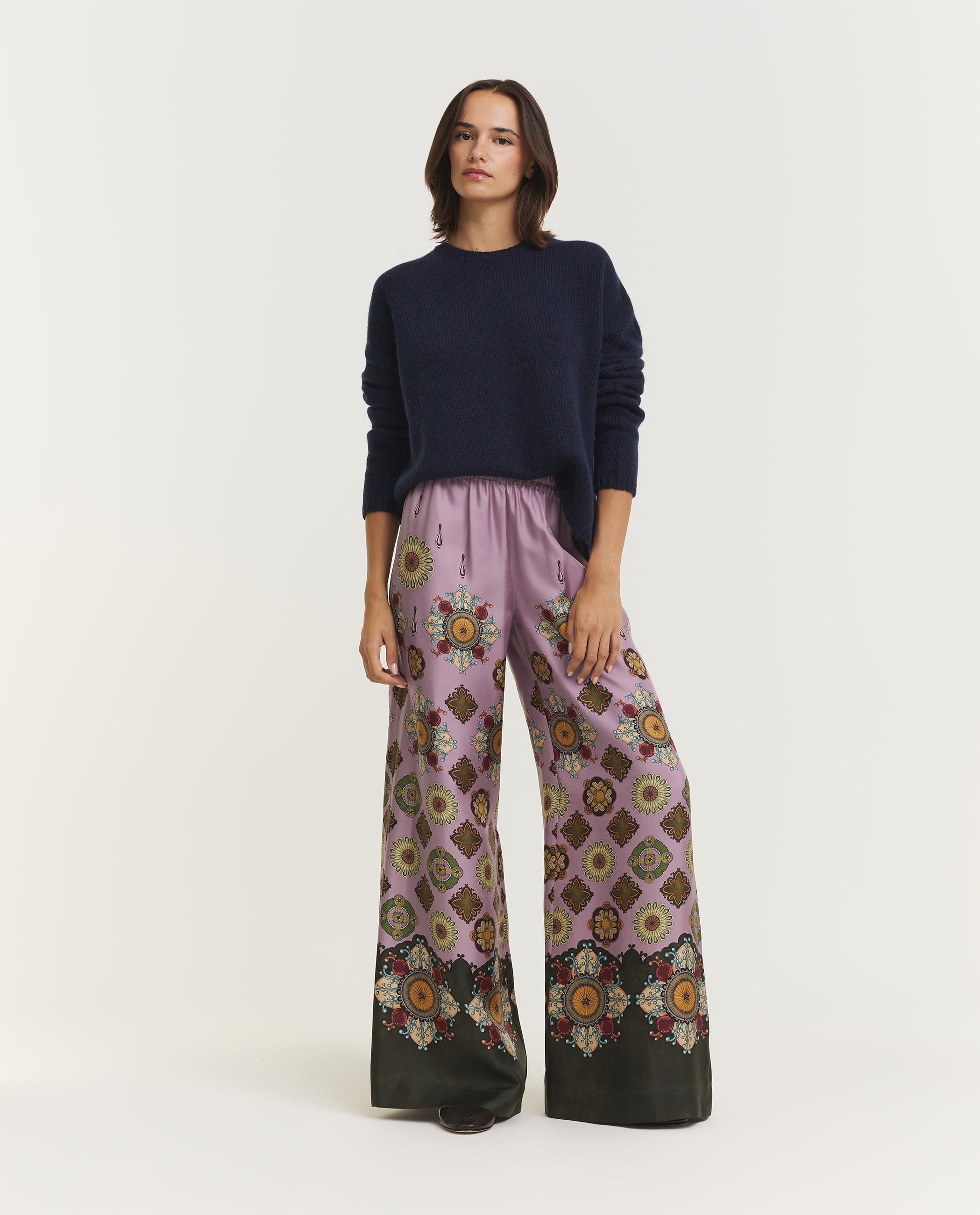 Coarse Crew Neck Sweater