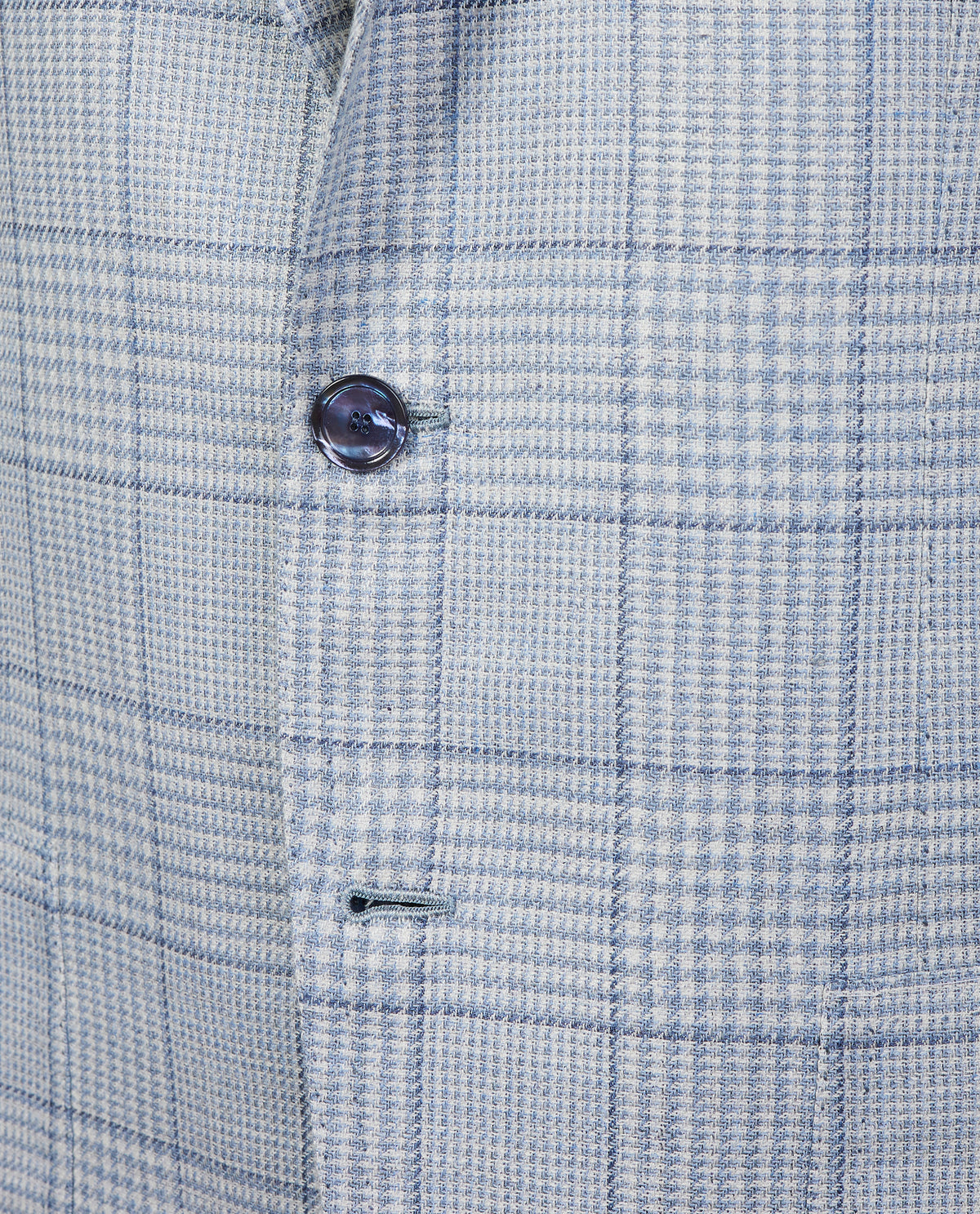 Checked Wool Blend Jacket