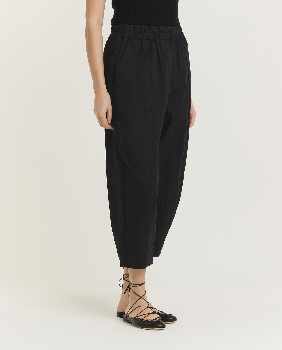 Cotton Blend Trousers