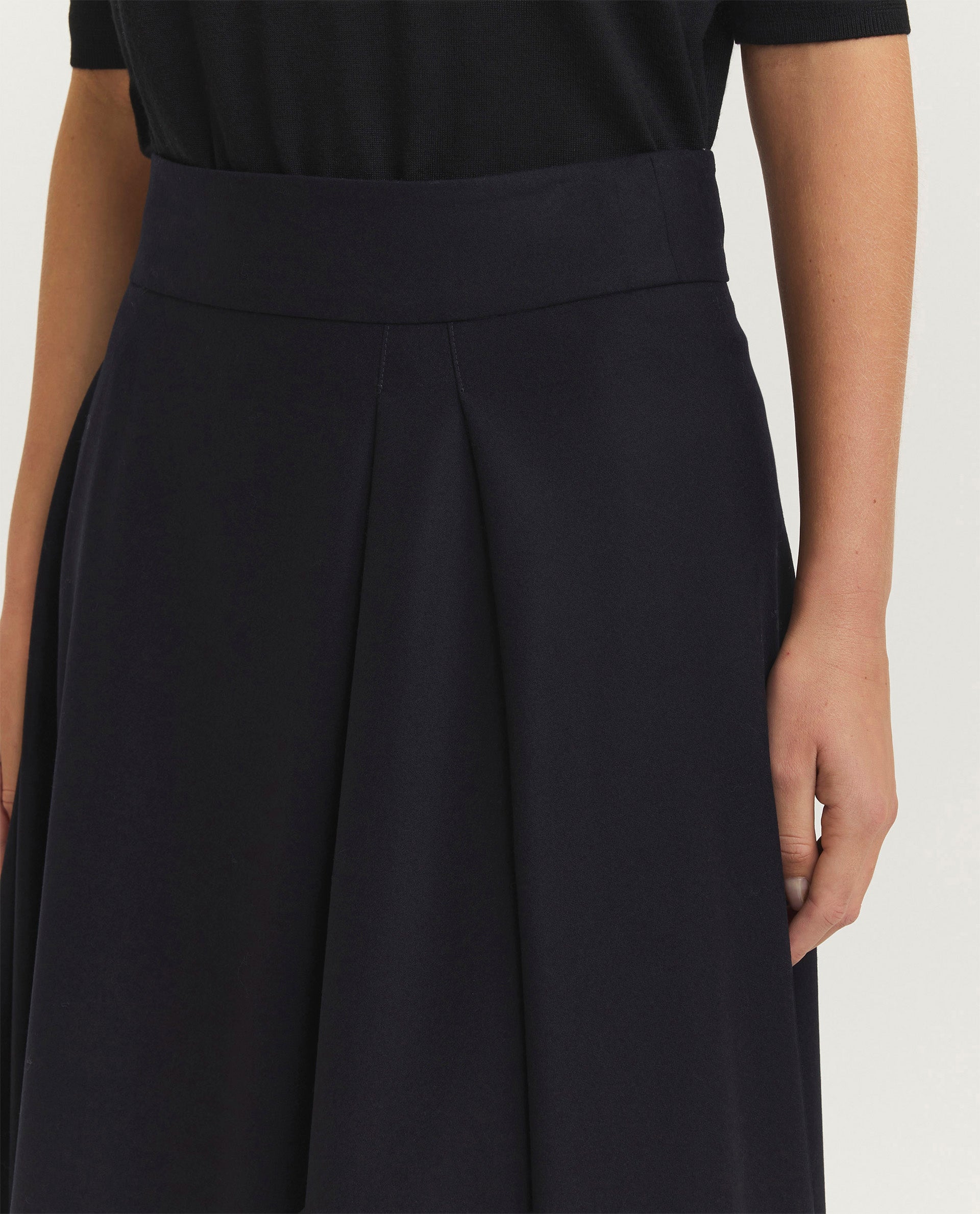Midi rok - Blauw
