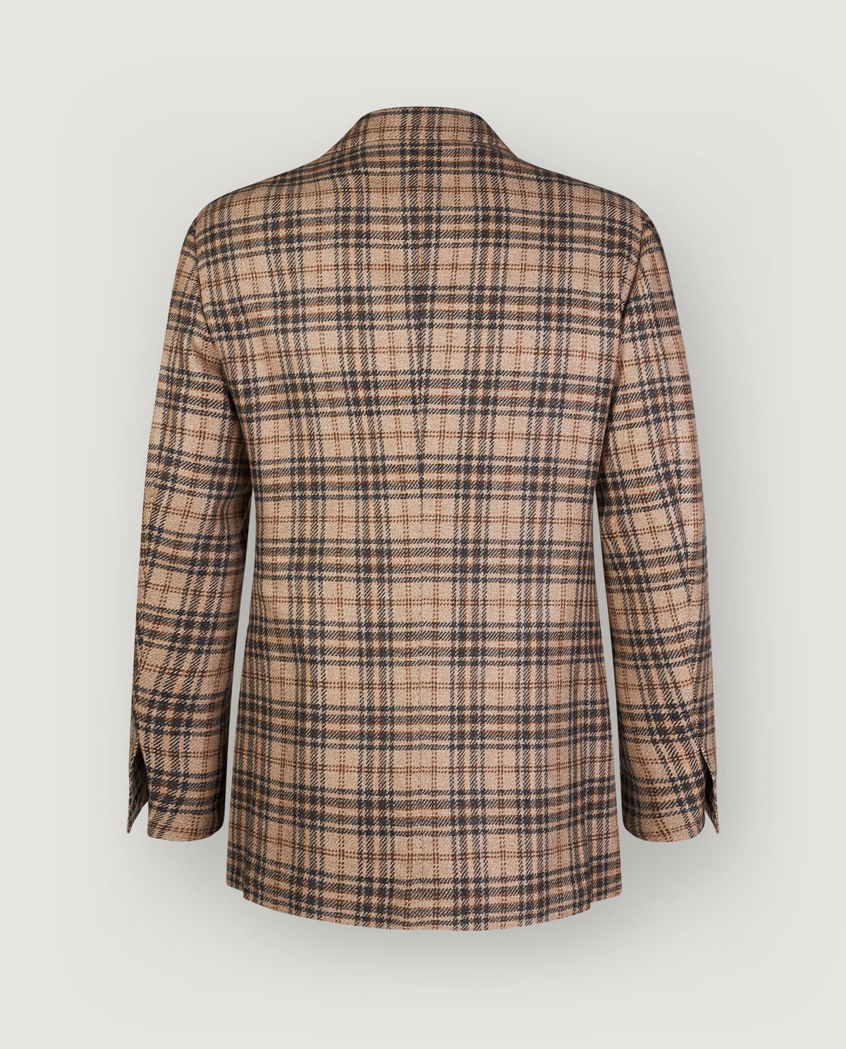 Checked Cashmere Jacket