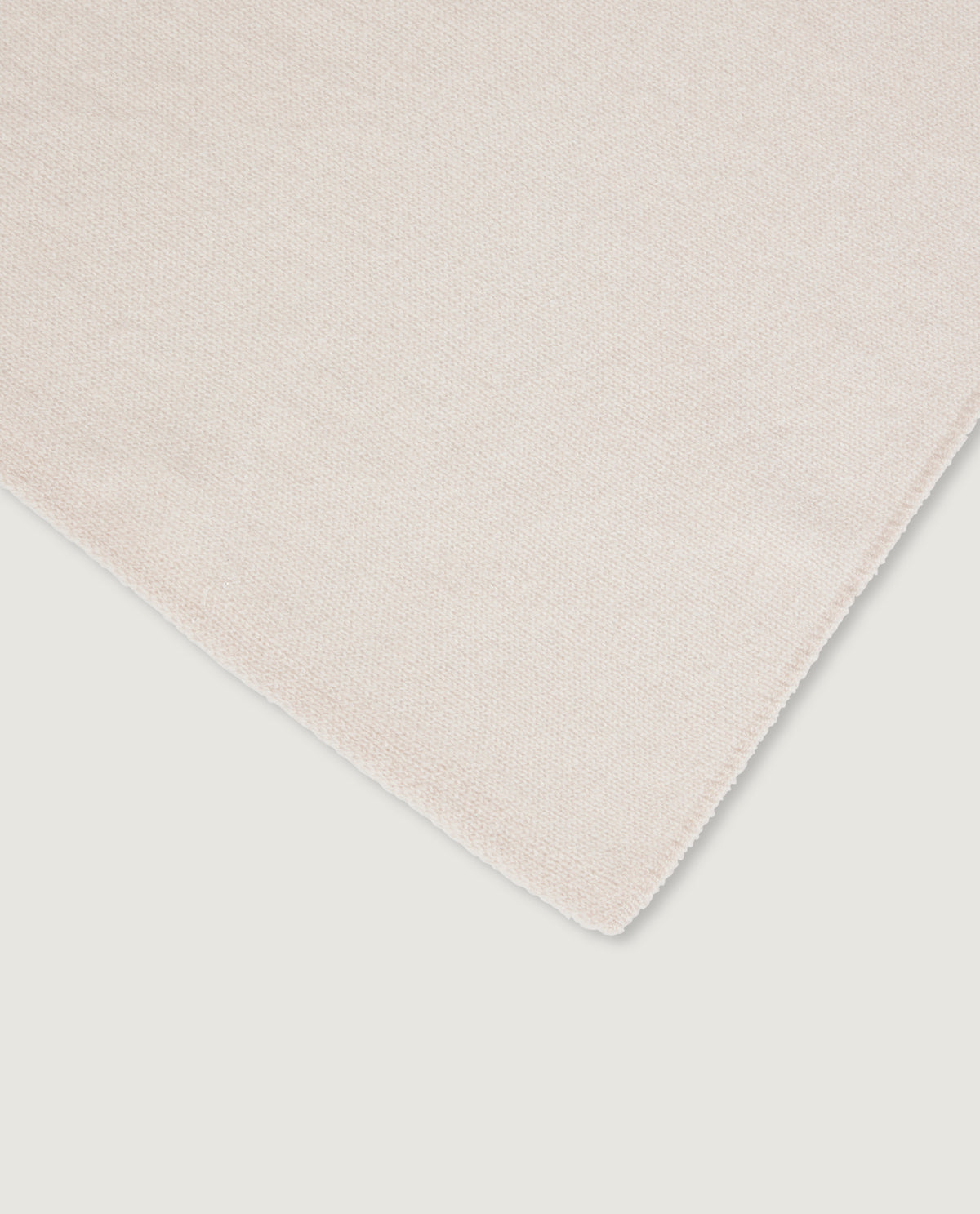 Wol Cashmere Shawl - Ecru