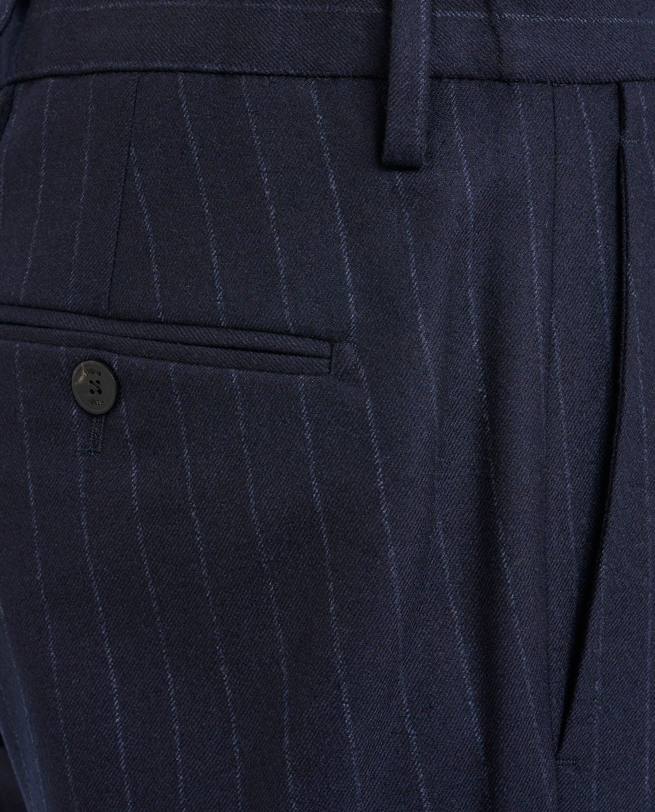 Flannel Wool Trousers