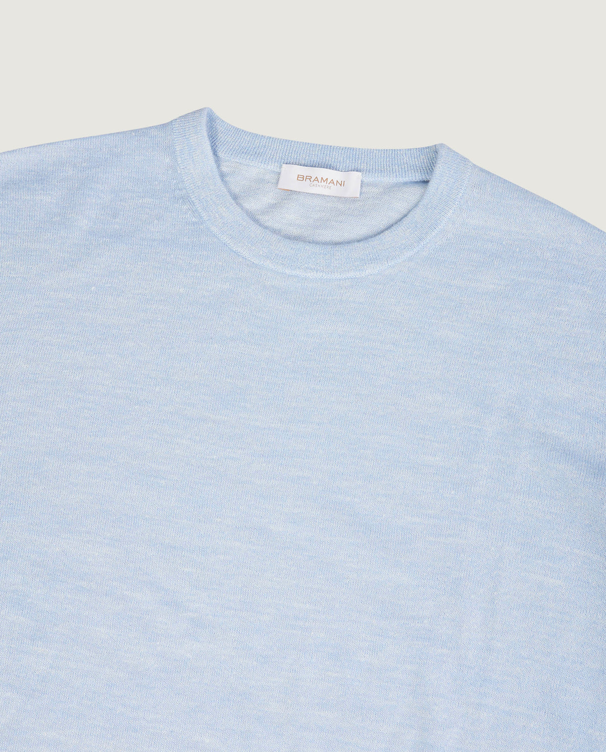 Cashmere Mix Trui - Lichtblauw