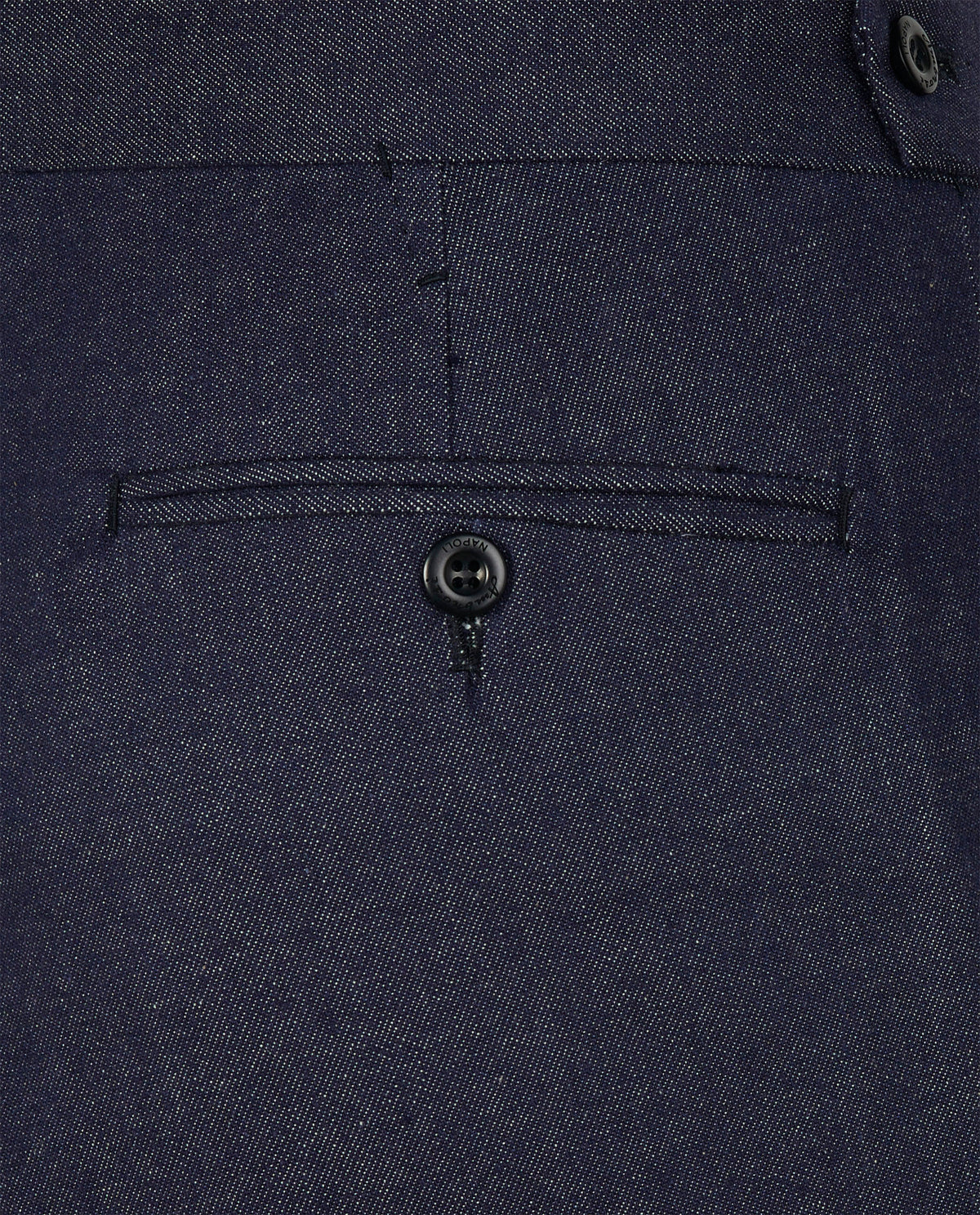 Twill Katoenen Broek - Donkerblauw