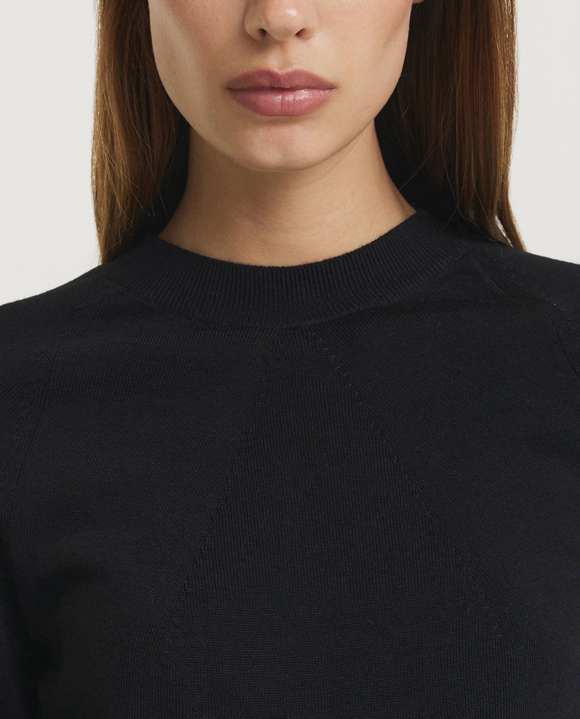 Wool Skirting Crewneck