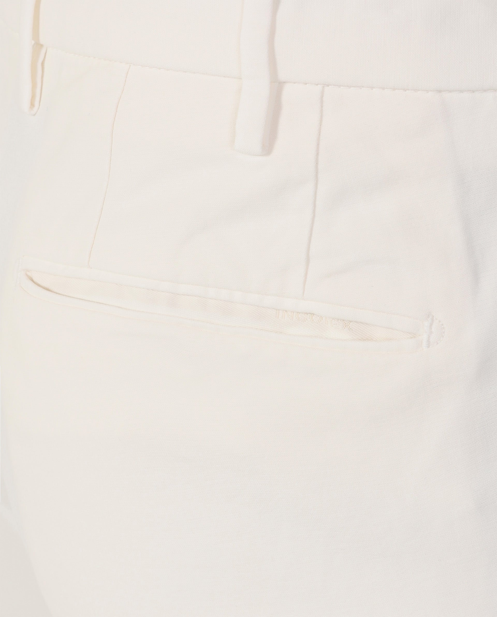 Katoenen Chino - Wit