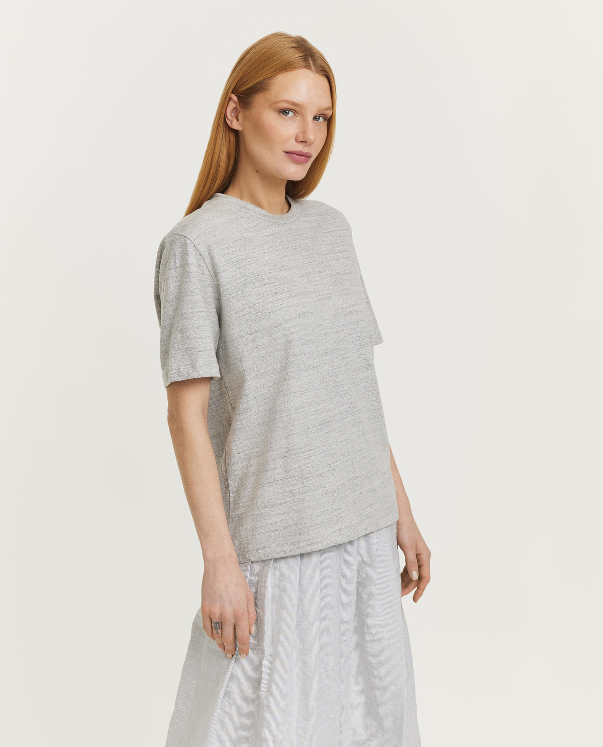 Oversized katoenen T-shirt