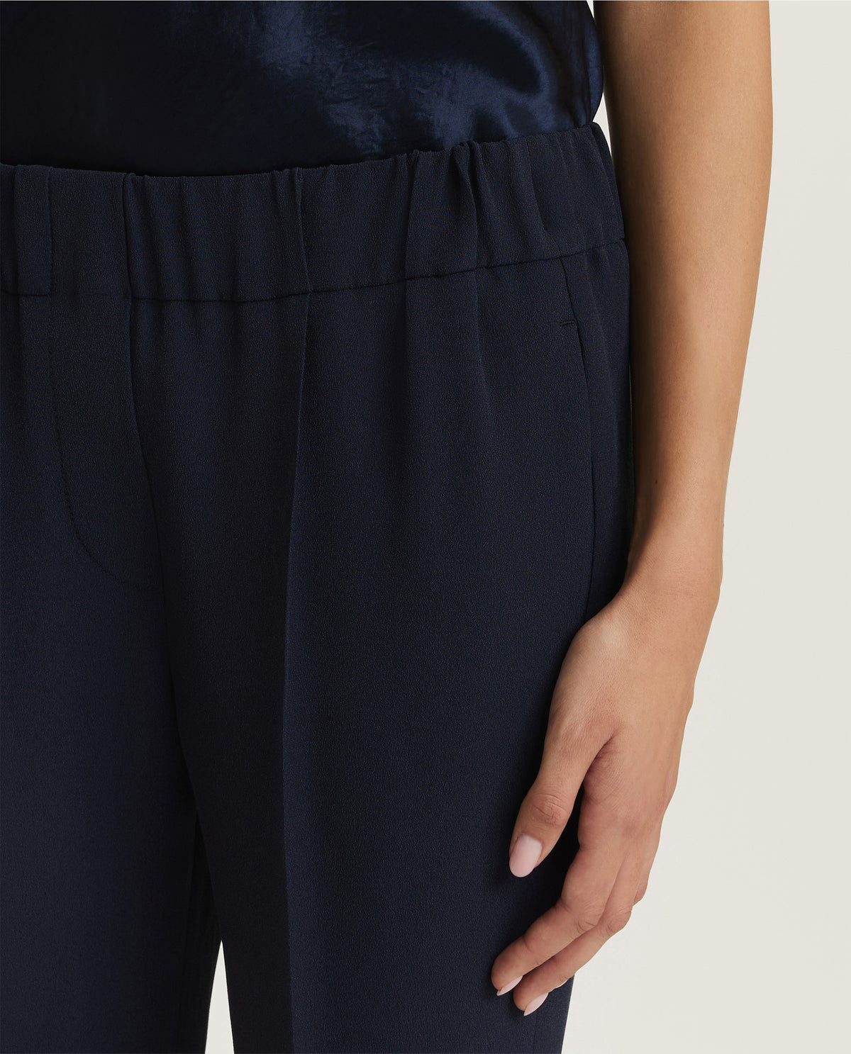 Rechte broek - Donkerblauw