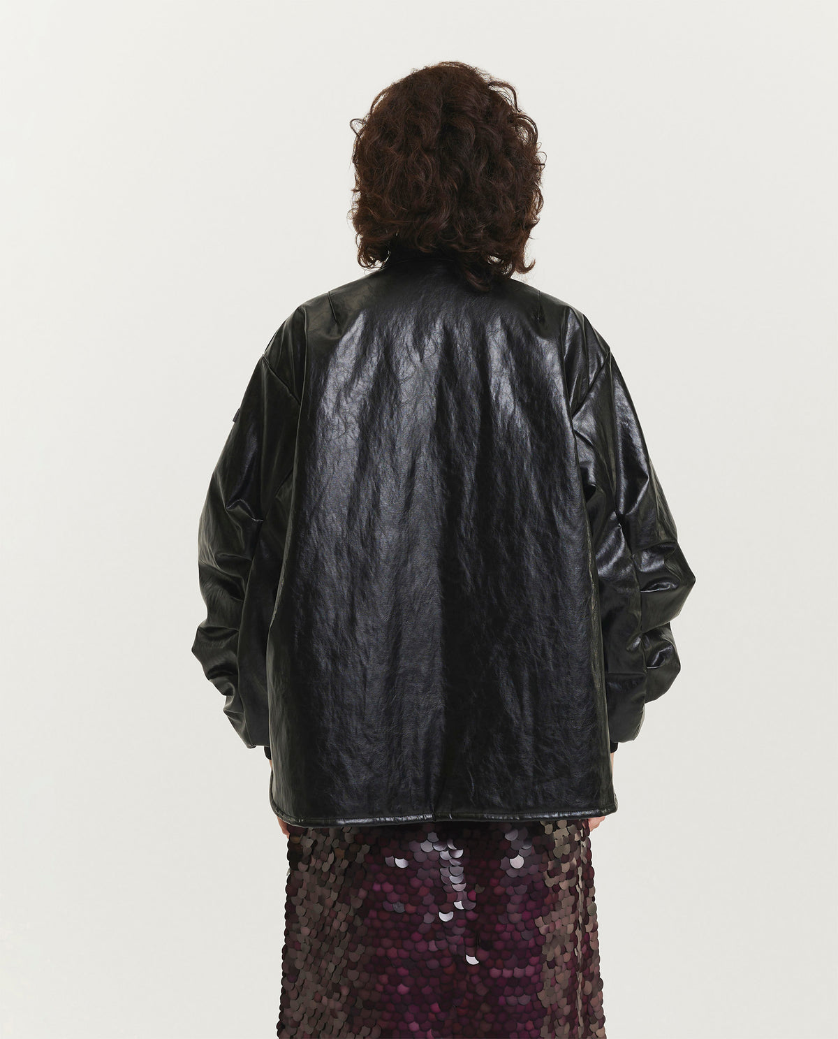 Padded bomber jacket