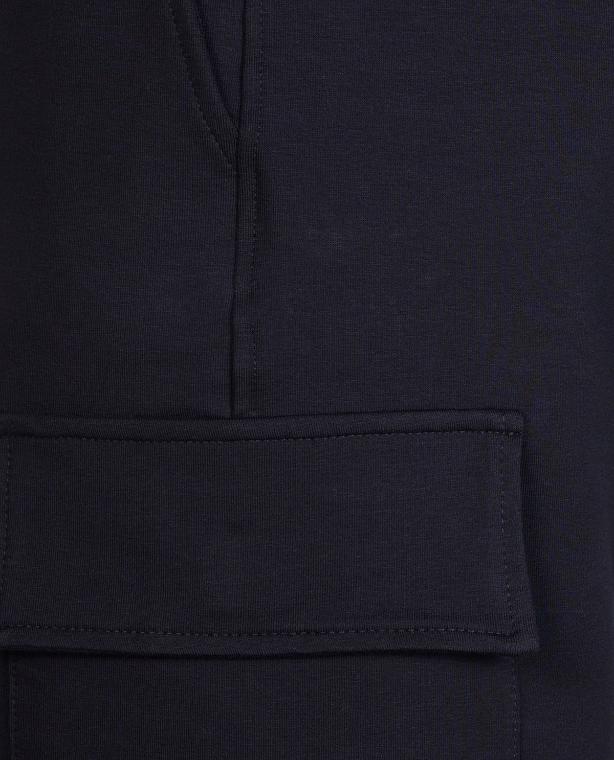 Cotton Blend Cargo Shorts