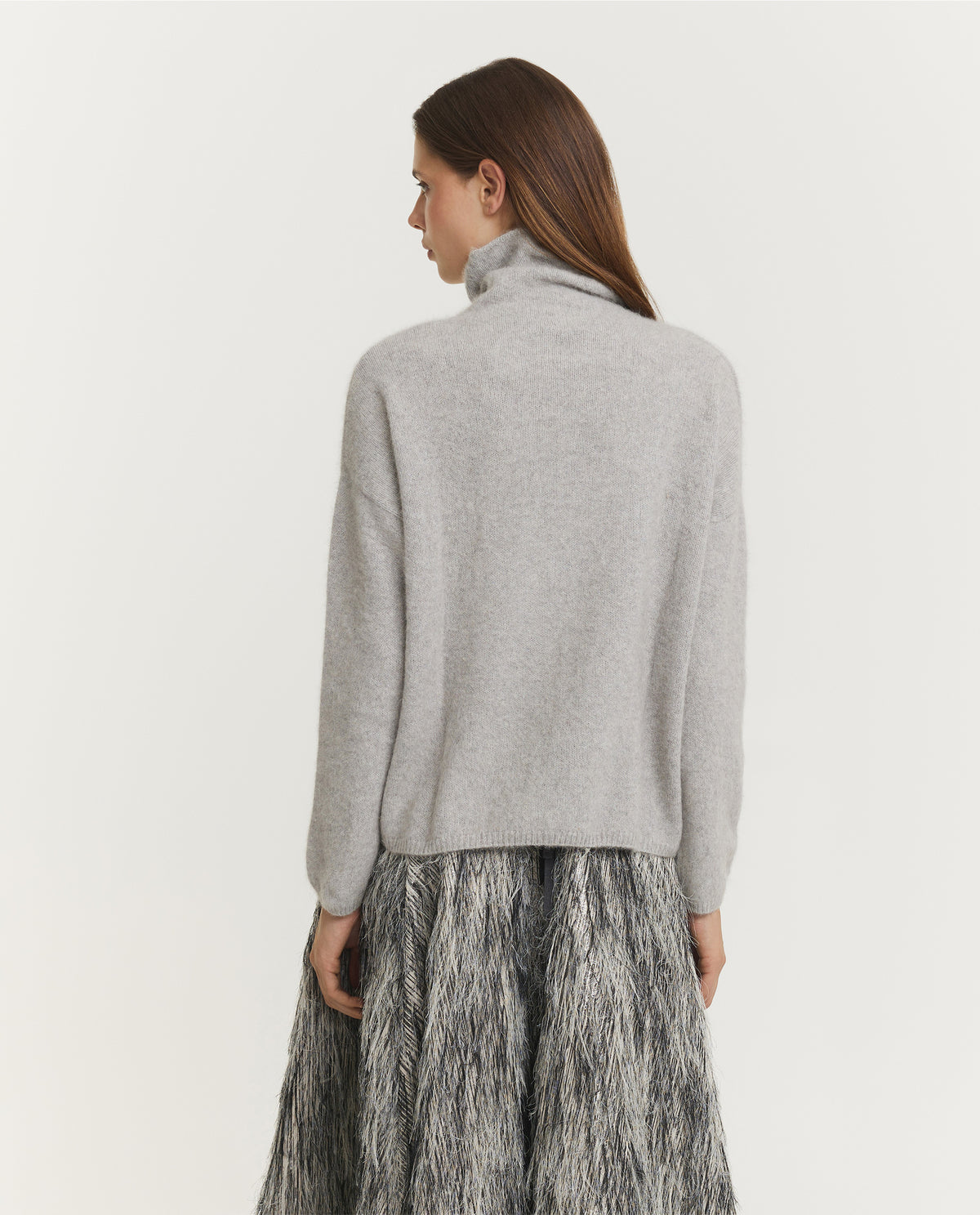 Wool Blend Turtleneck