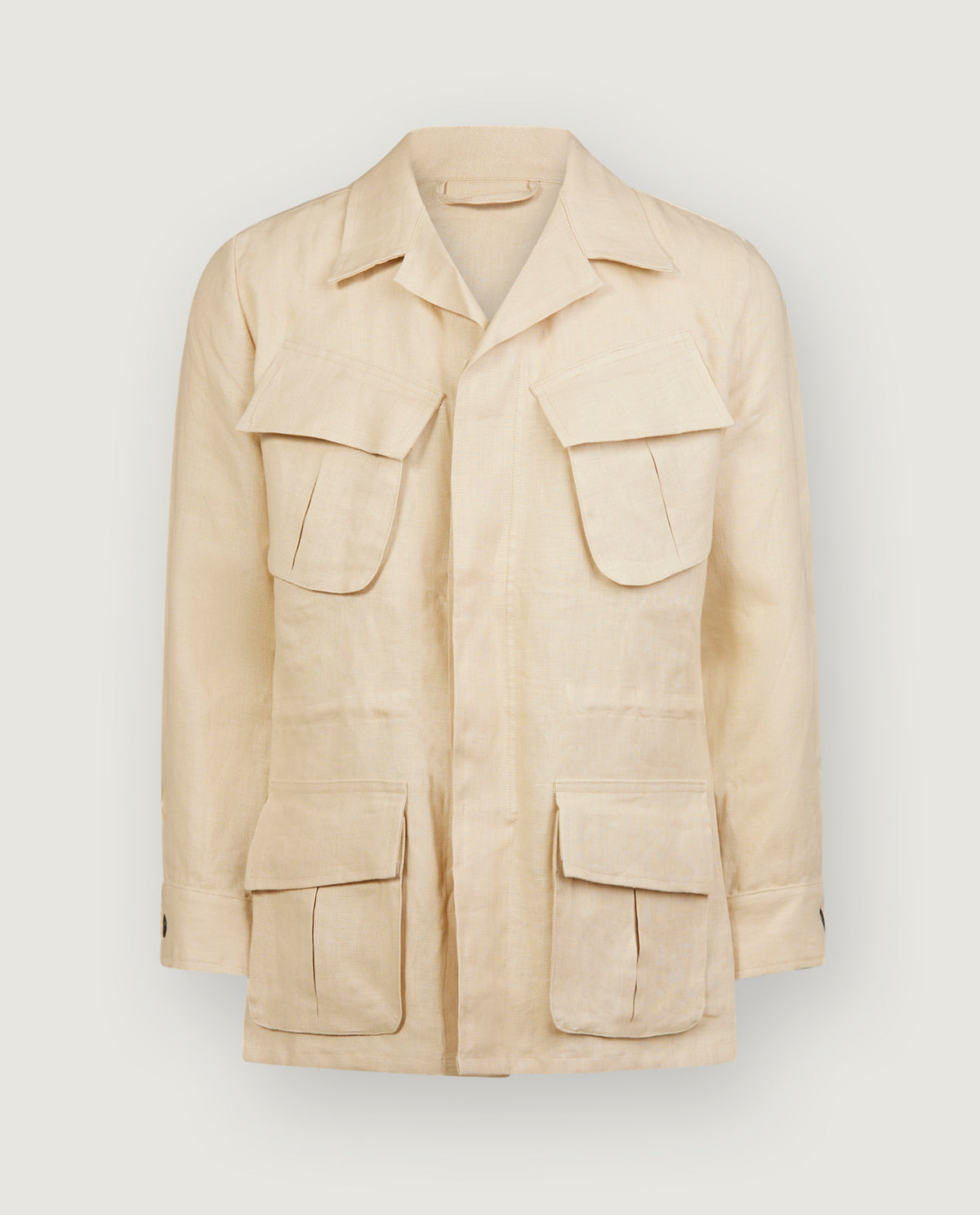 Linnen Jungle Jacket - Ecru