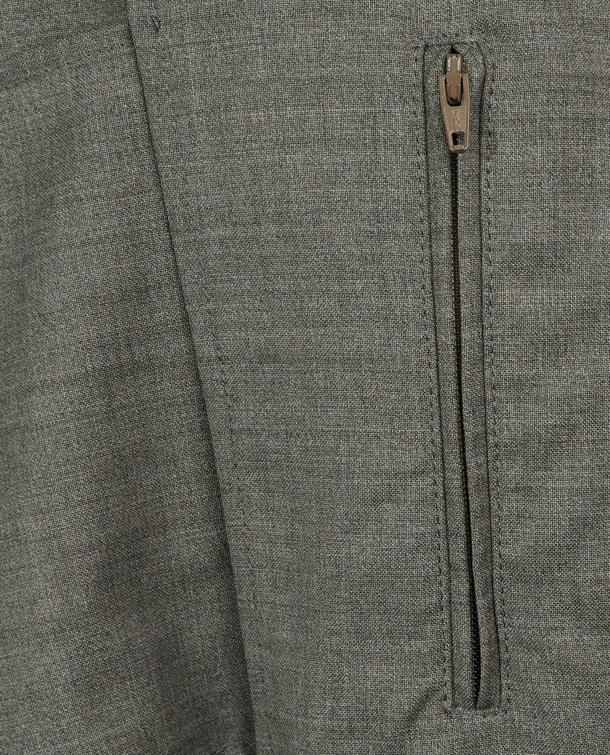 Wollen Bomberjack - Groen