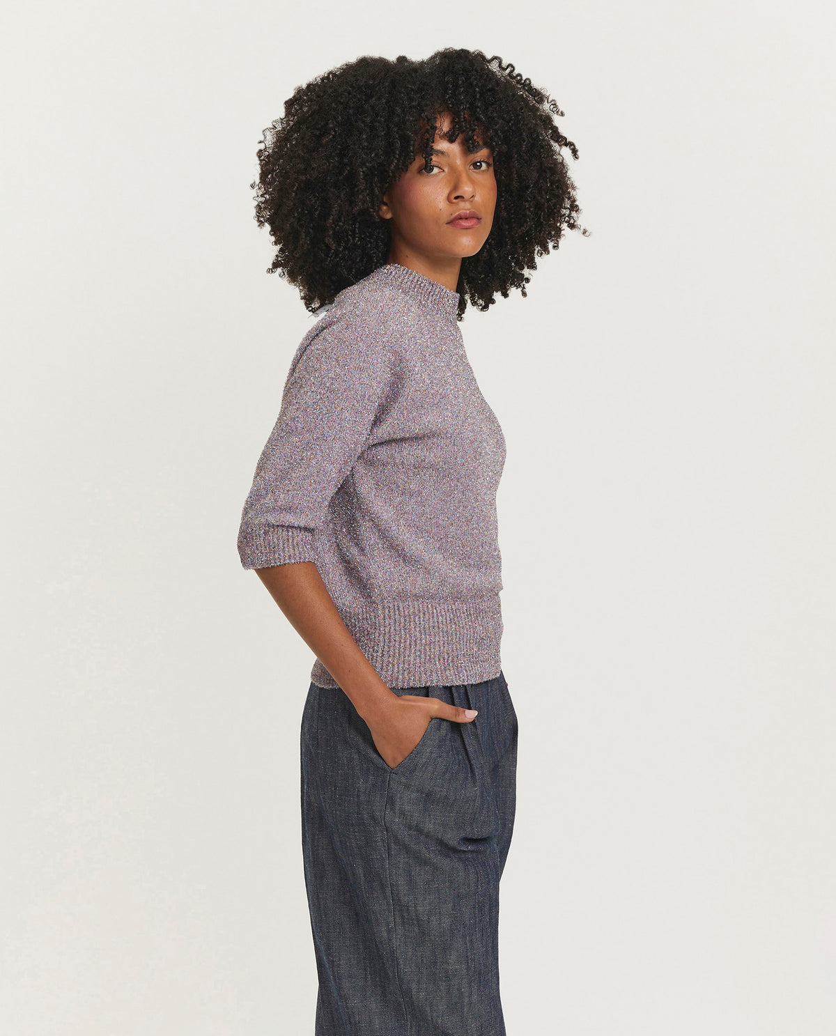 Short Sleeved Sweater