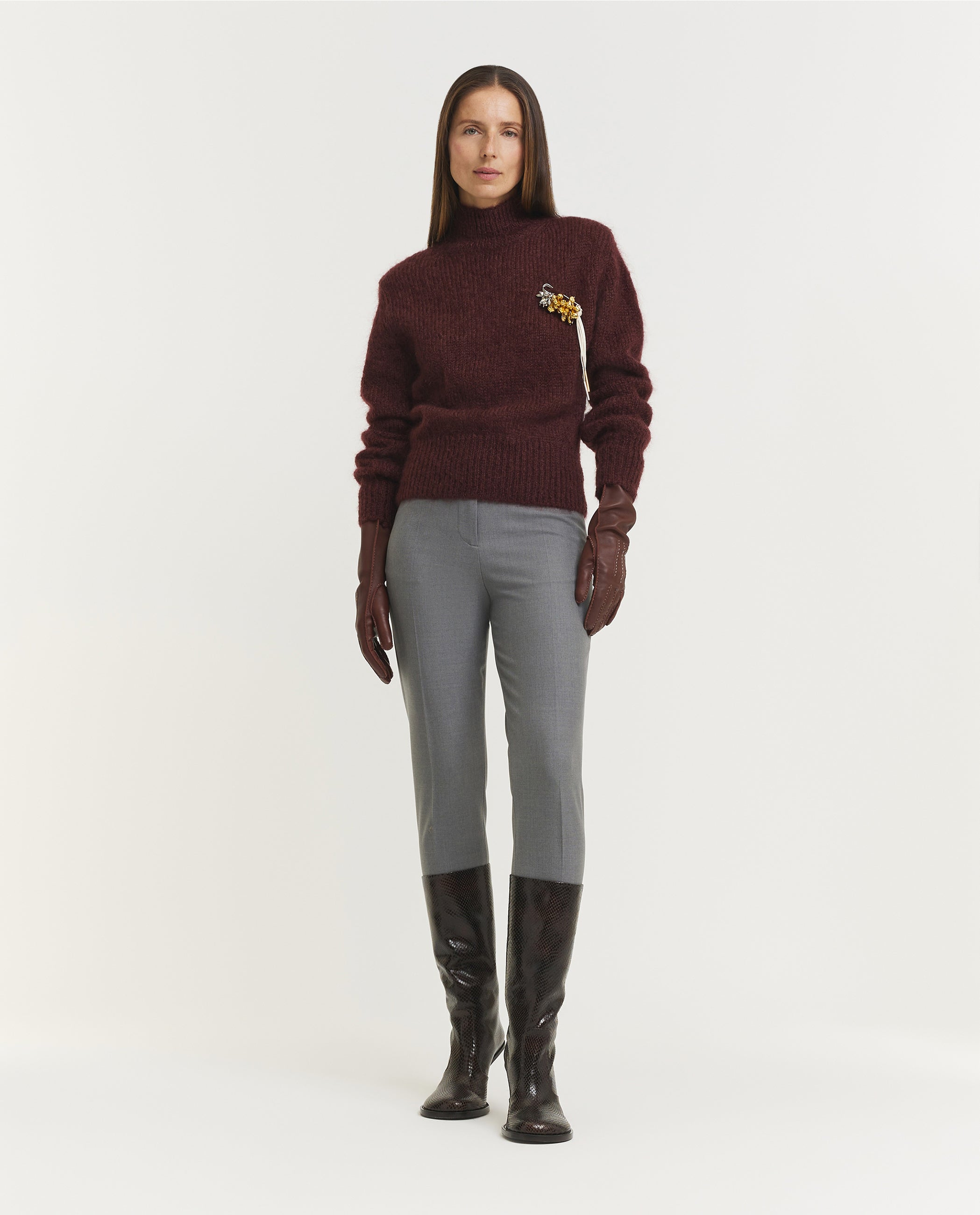 Mohair Wool Tenne Sweater