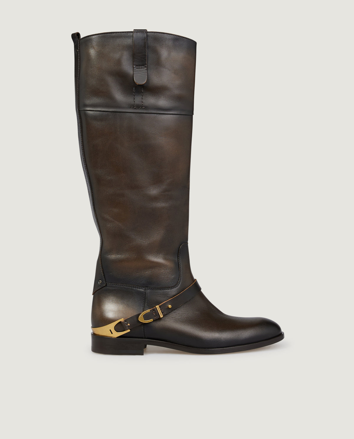 Lederen Charlie Laarzen - Bruin