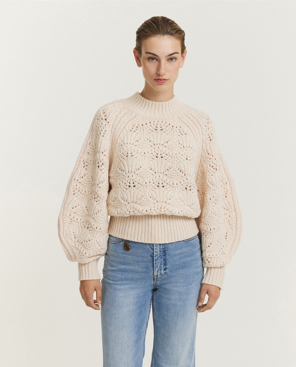 Hypnotic Cable Knit Sweater