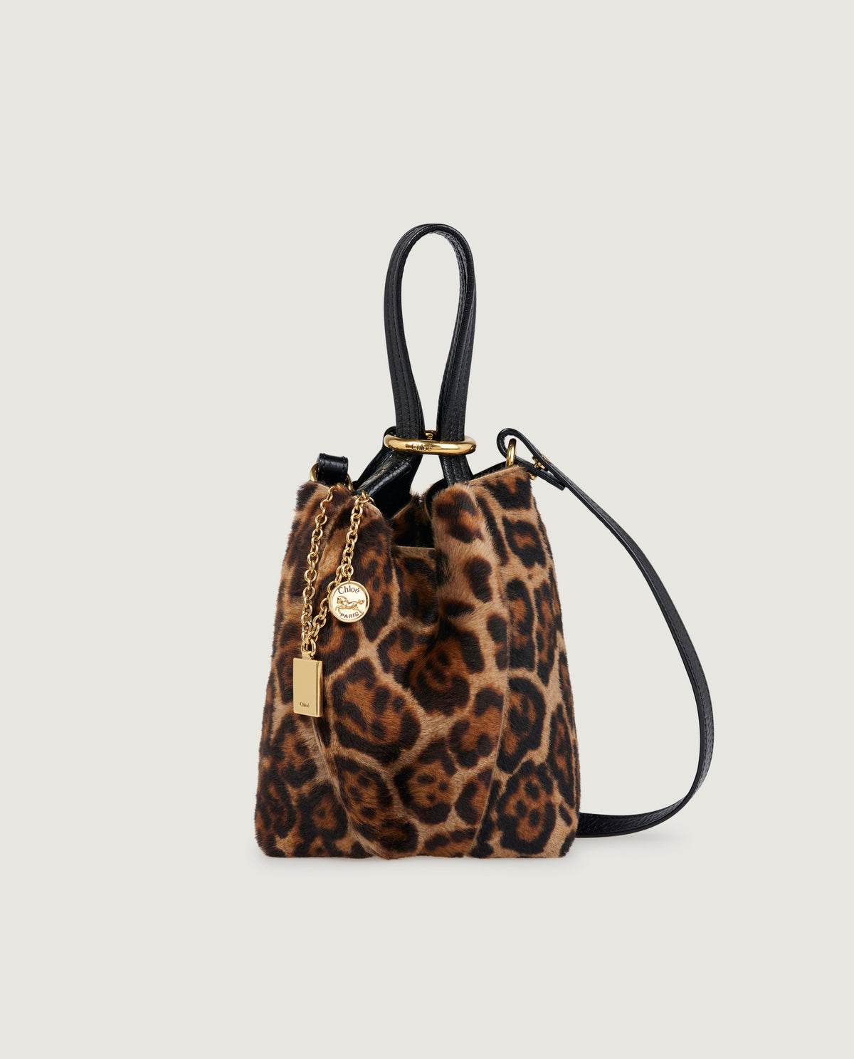 Kleine Spin Tote Bag - Bruin