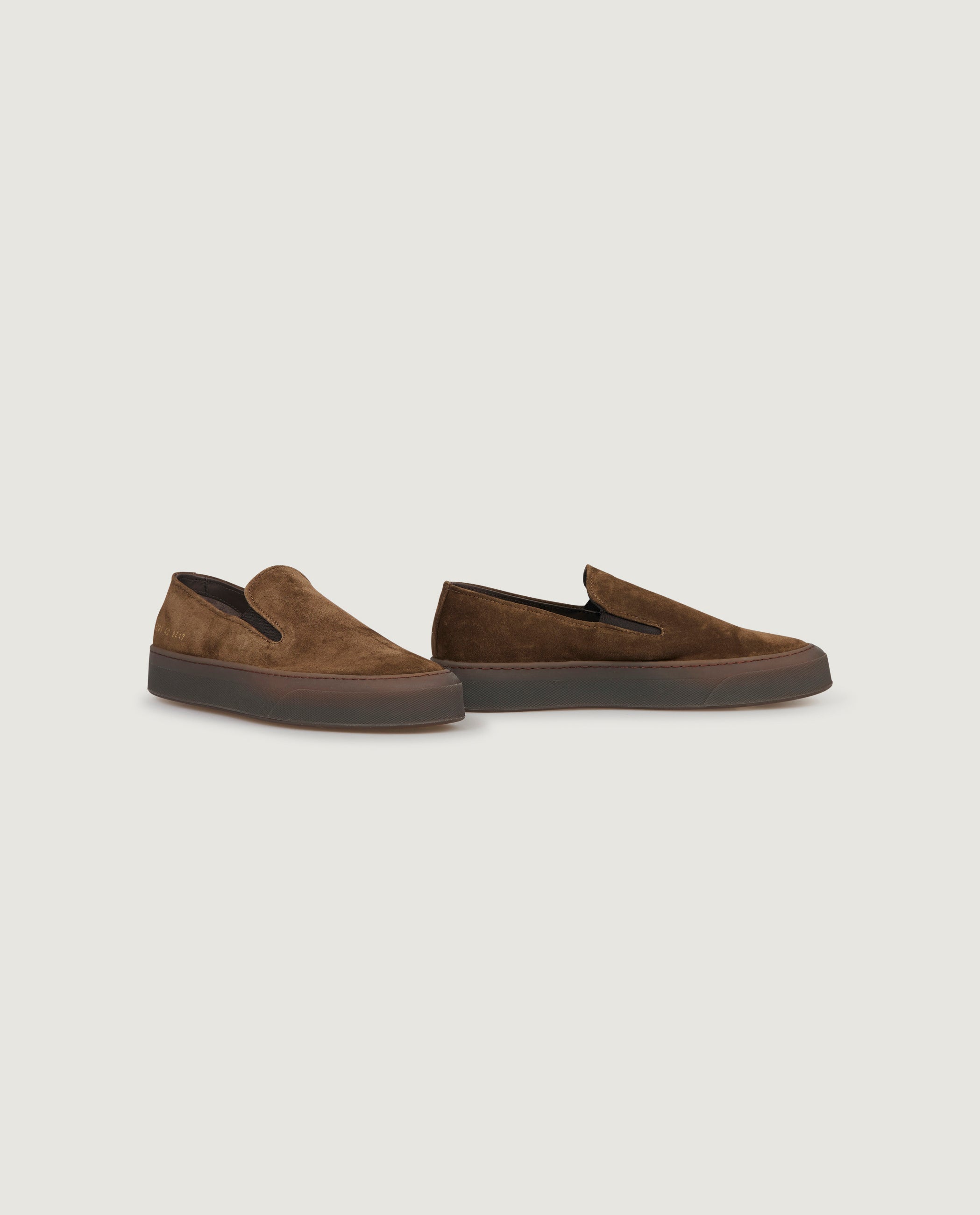 Suede Slip On Sneakers - Bruin