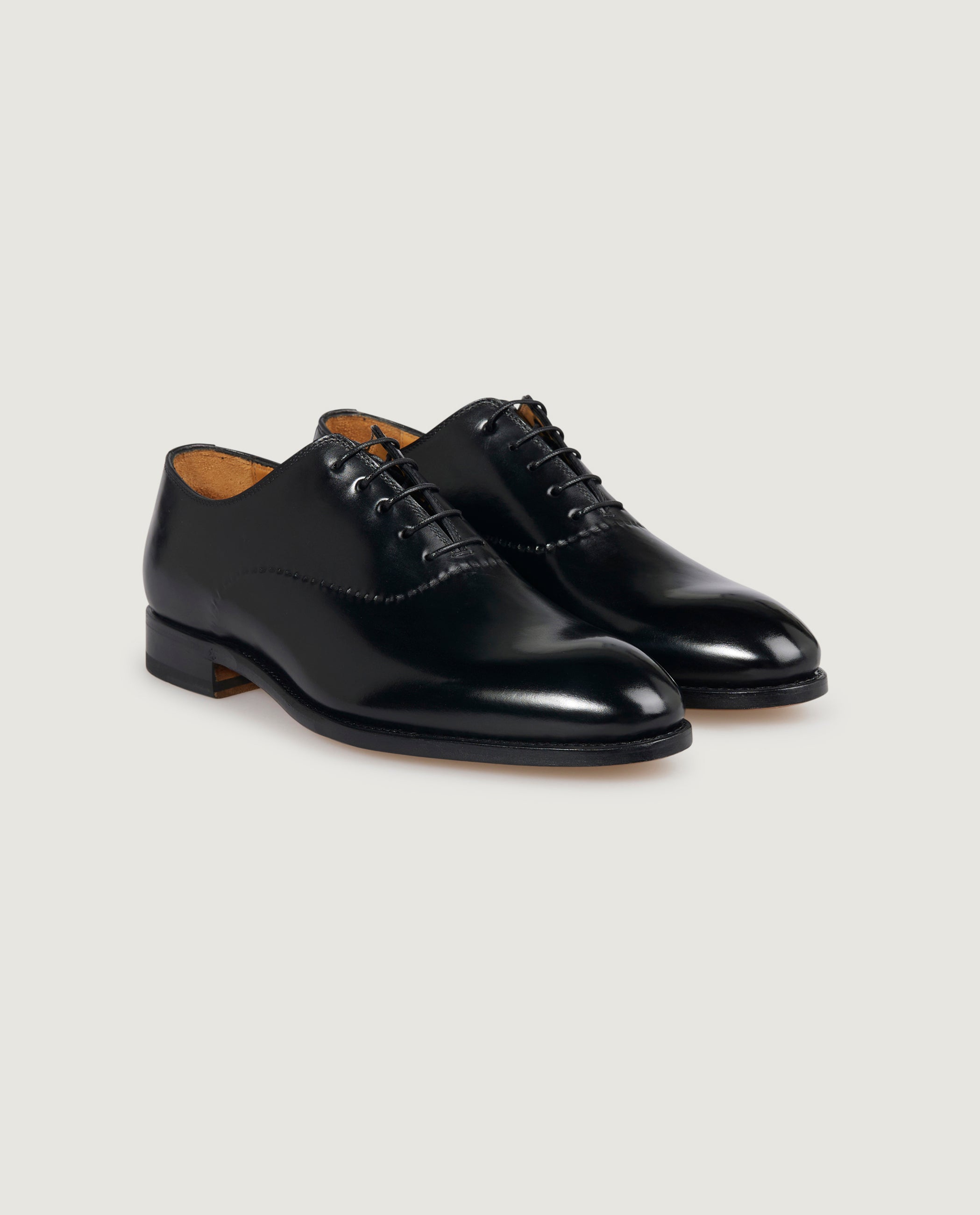 Reversed Stiched Oxfords - Zwart