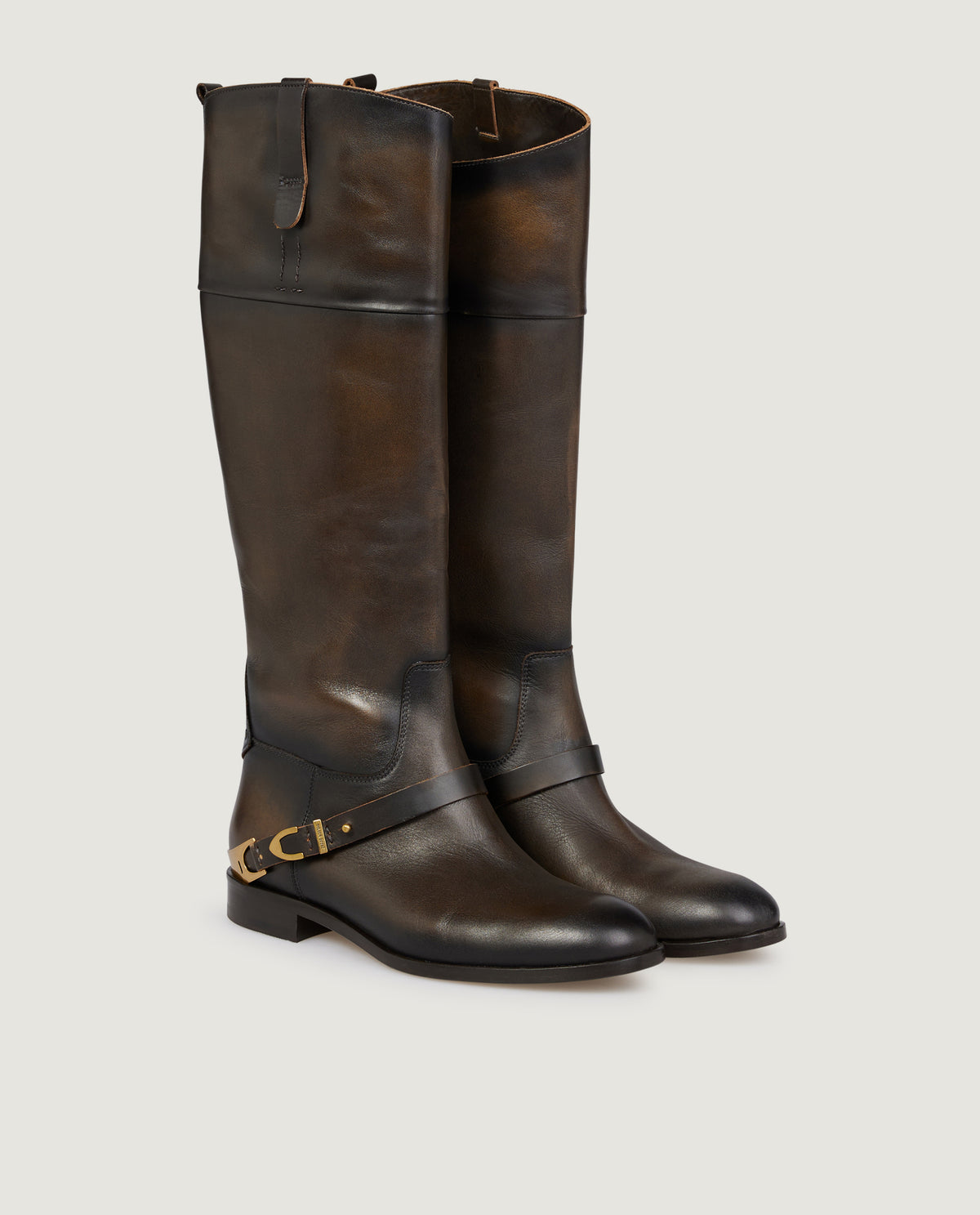 Leather Charlie Boots