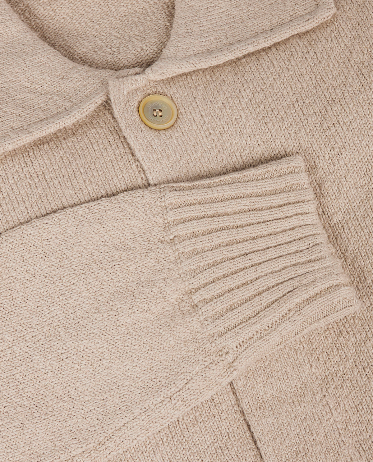 Katoenen Vest - Lichtbruin