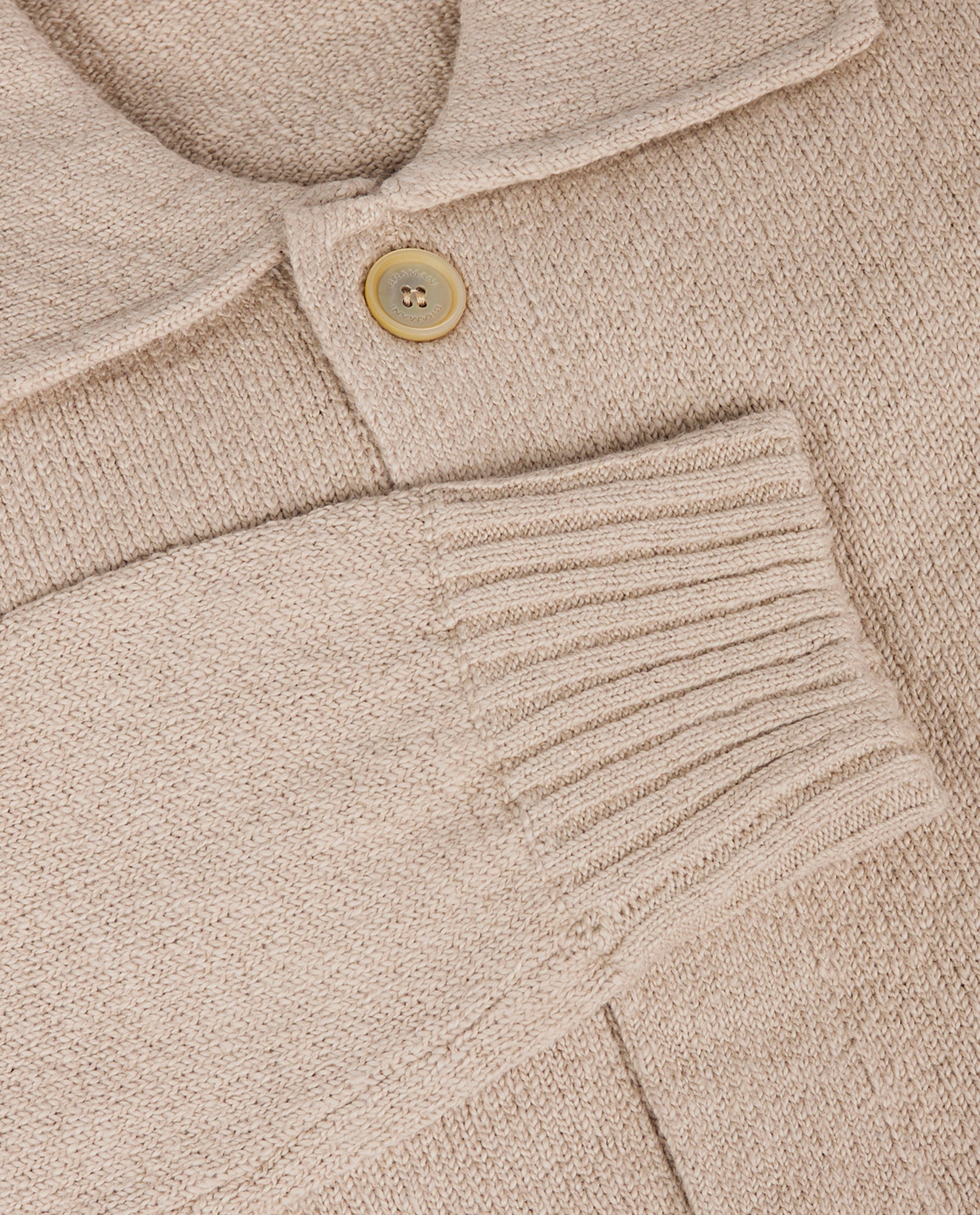 Katoenen Vest - Lichtbruin