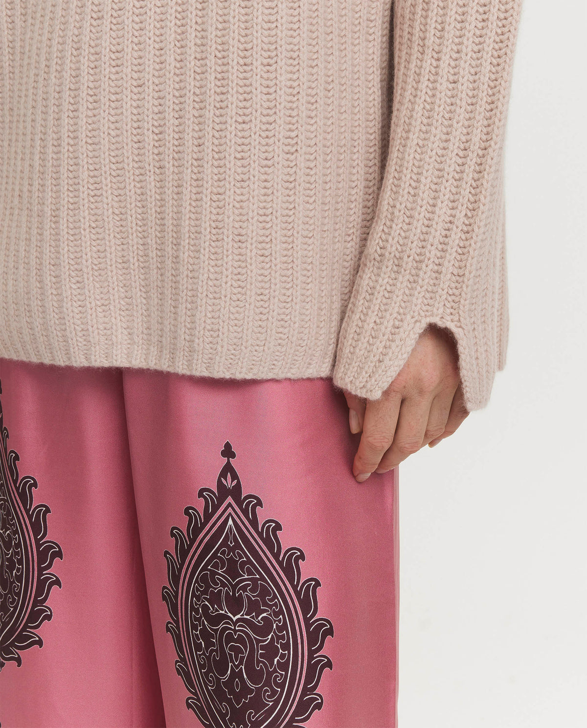 Wool-cashmere sweater