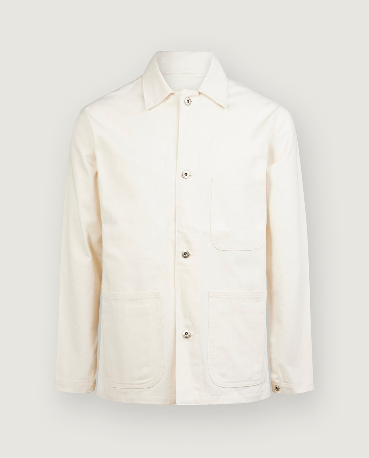 Katoenen Chore Jacket - Ecru