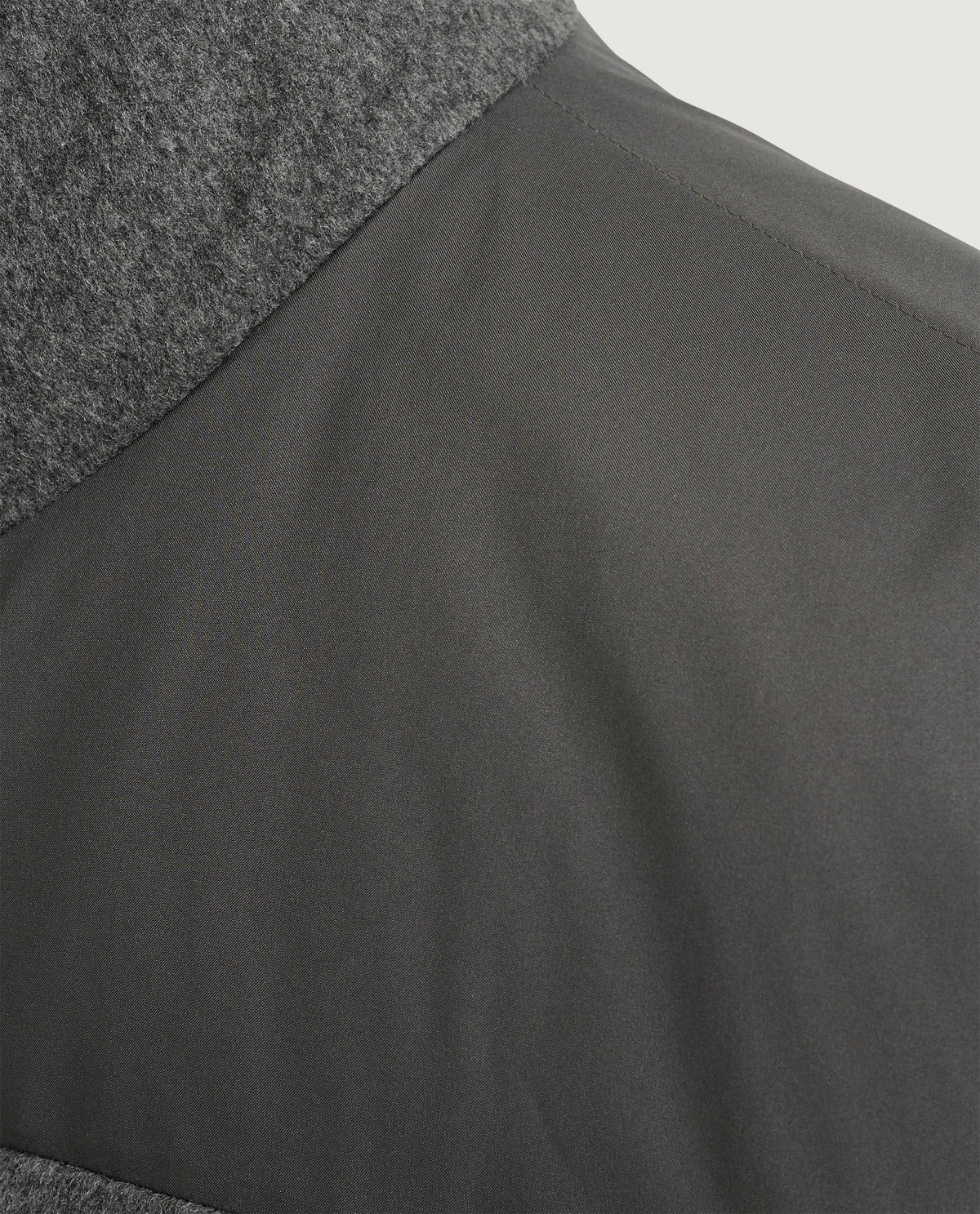 Reversible Feather Vest - Grijs