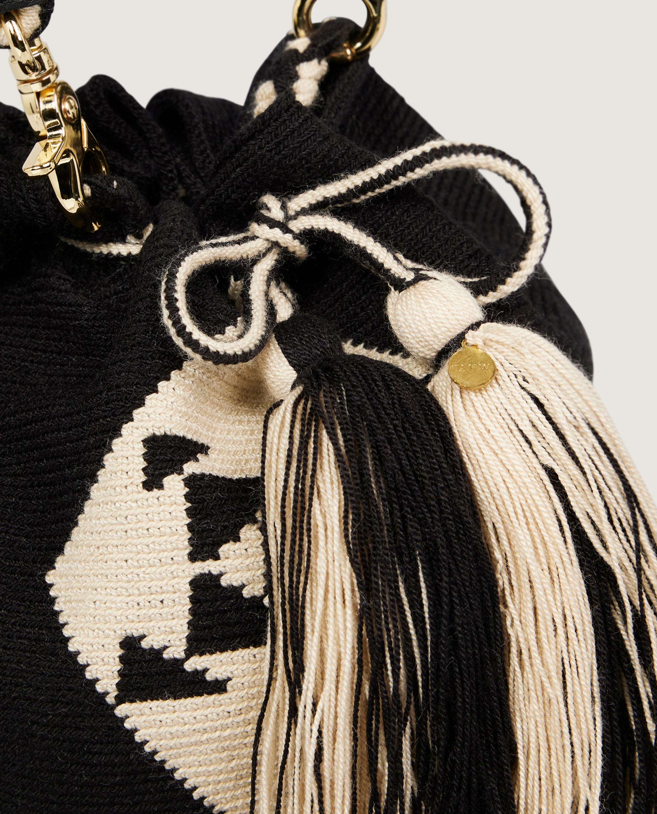 Crossbody Vulture Tas - Zwart