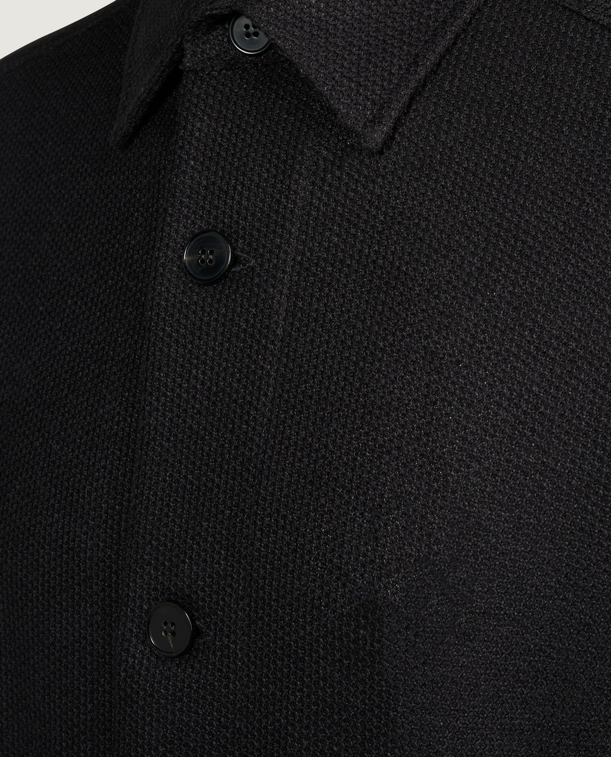 Honeycomb Overshirt - Donkergrijs