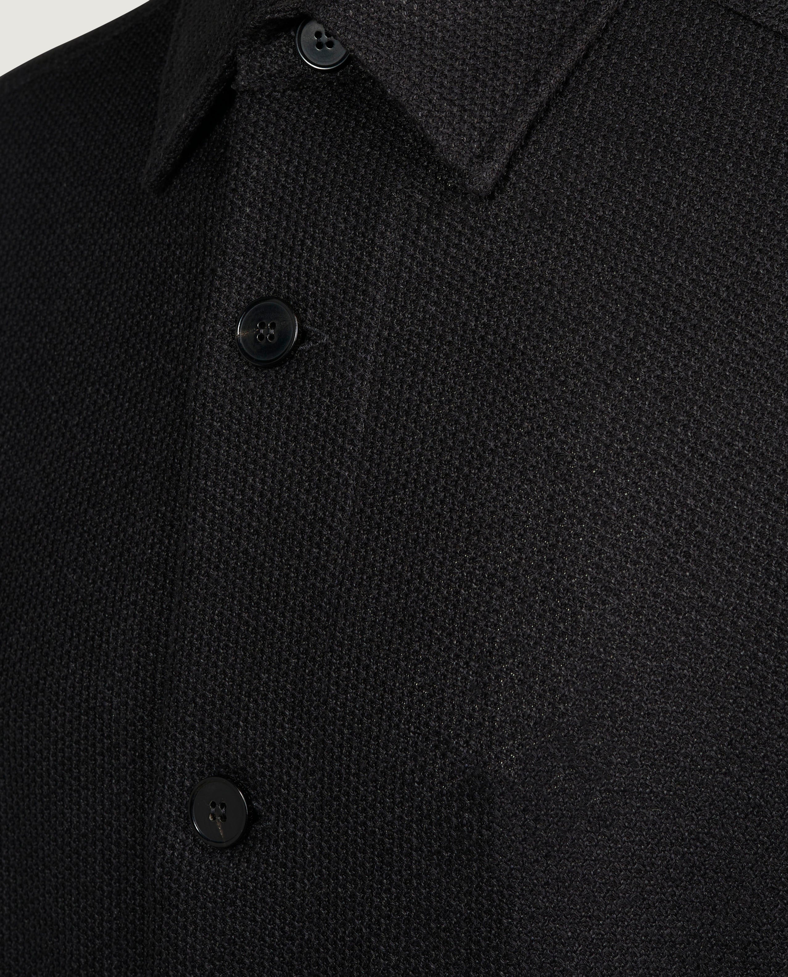 Honeycomb Overshirt - Donkergrijs