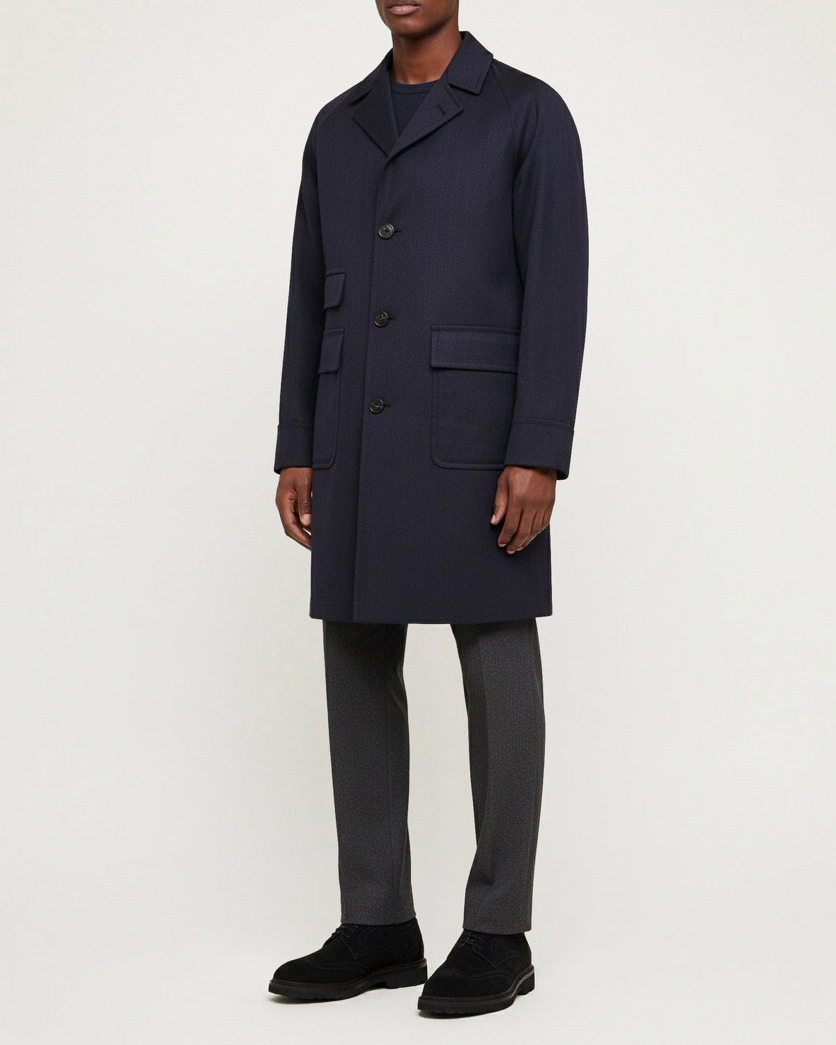 Corb 2 Twill Overjas - Donkerblauw